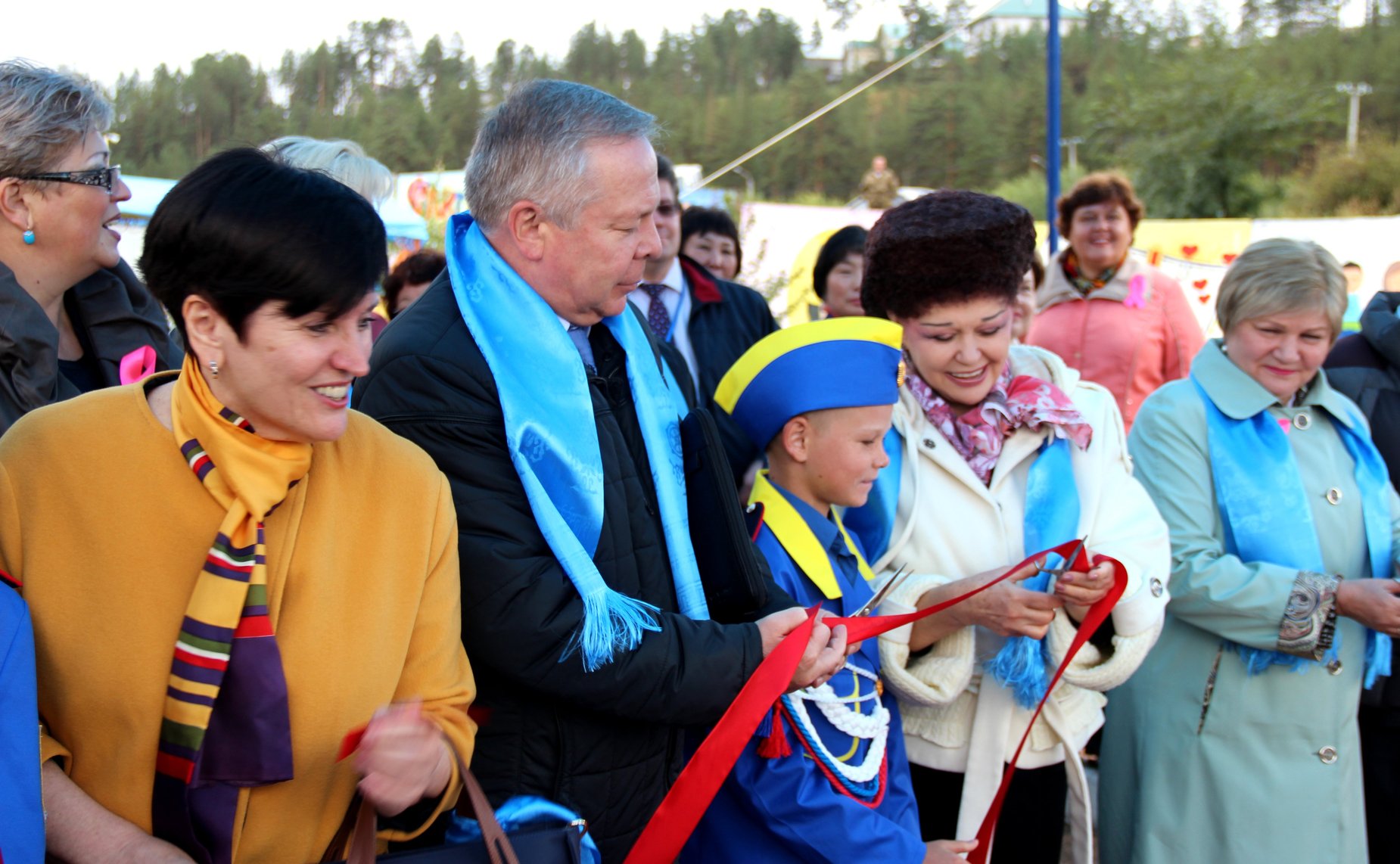 Открытие детского городка