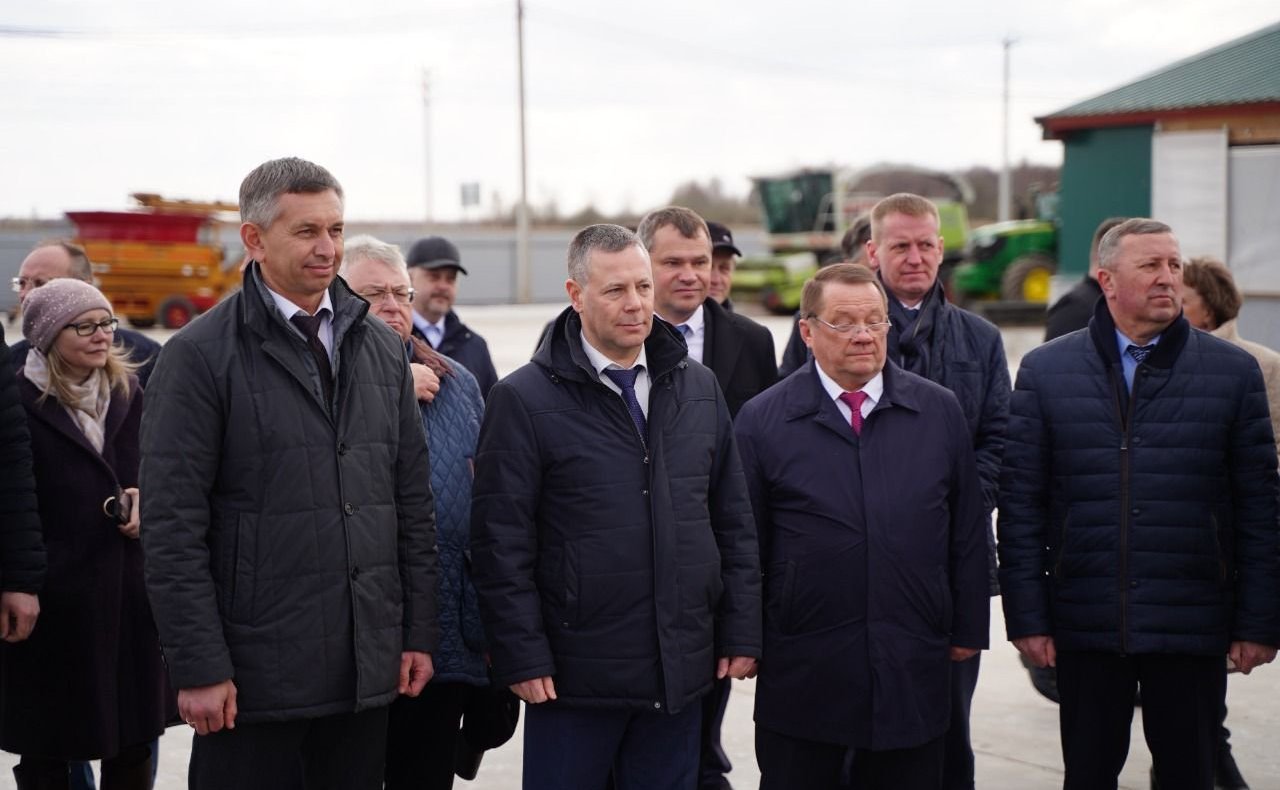 Сергей Березкин в рамках работы в регионе принял участие в открытии нового животноводческого комплекса агрофирмы «Пахма»