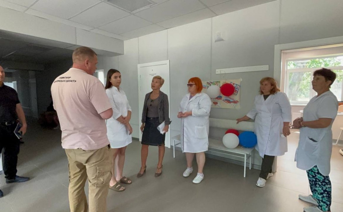 Игорь Кастюкевич посетил амбулаторию в селе Громовка Новотроицкого округа Херсонской области