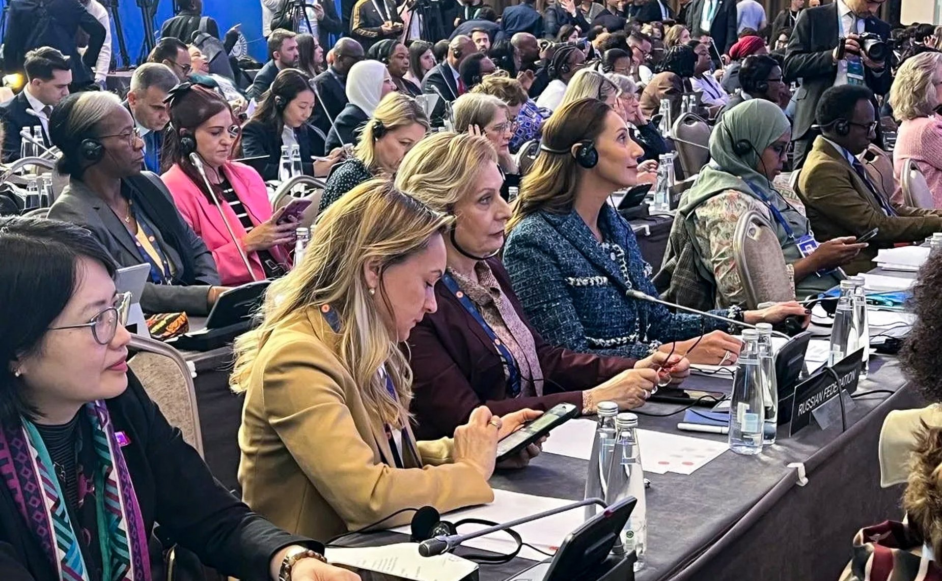 Инна Святенко приняла участие в мероприятиях Форума женщин-парламентариев, которые проходят в Стамбуле в рамках работы 152-й Ассамблеи Межпарламентского союза