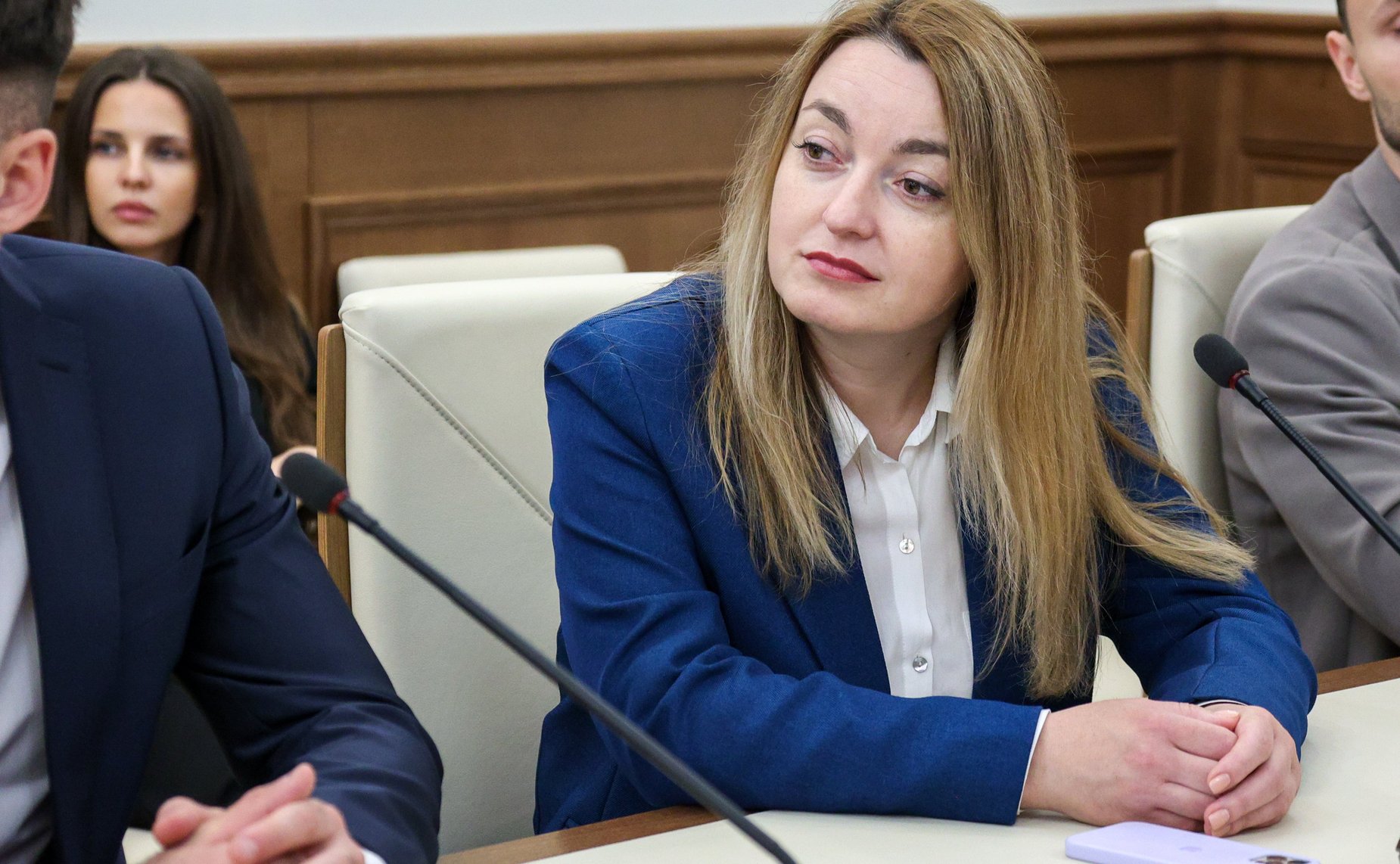 Встреча Натальи Мельниковой с активистами молодежного землячества Псковской области