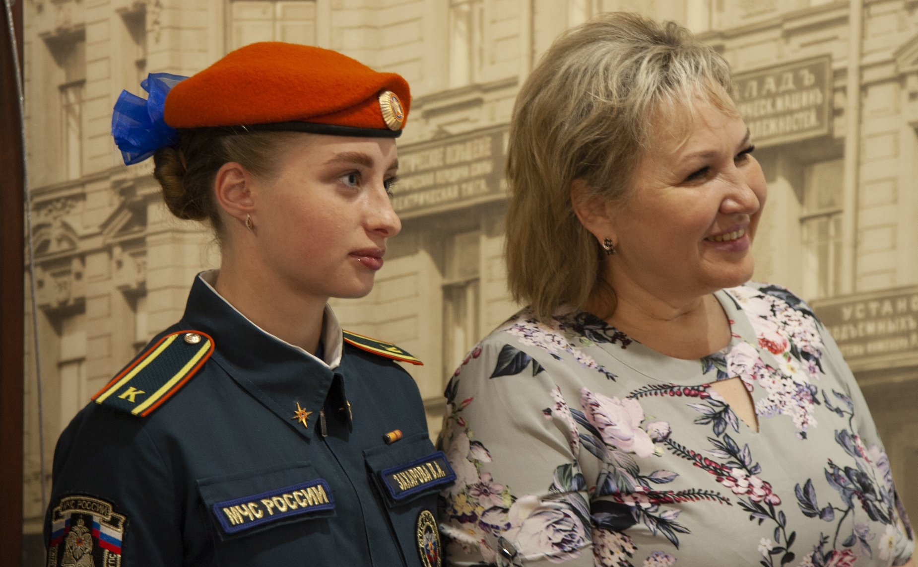 Елена Писарева встретилась с новгородскими курсантами в Санкт-Петербургском университете МЧС