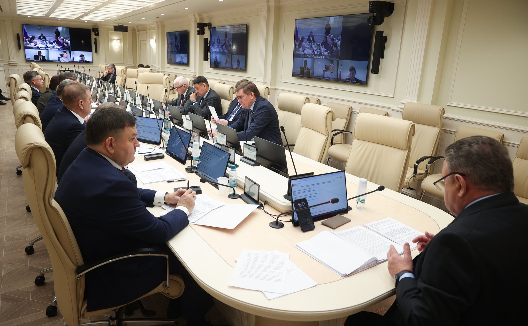 Заседание Комитета Совета Федерации по Регламенту и организации парламентской деятельности