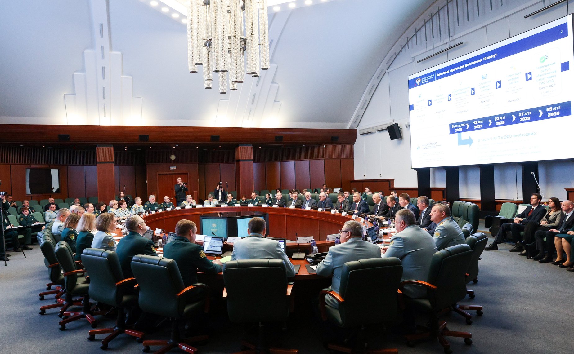 Заместитель Председателя Совета Федерации Николай Журавлев принял участие в заседании Коллегии Федеральной таможенной службы