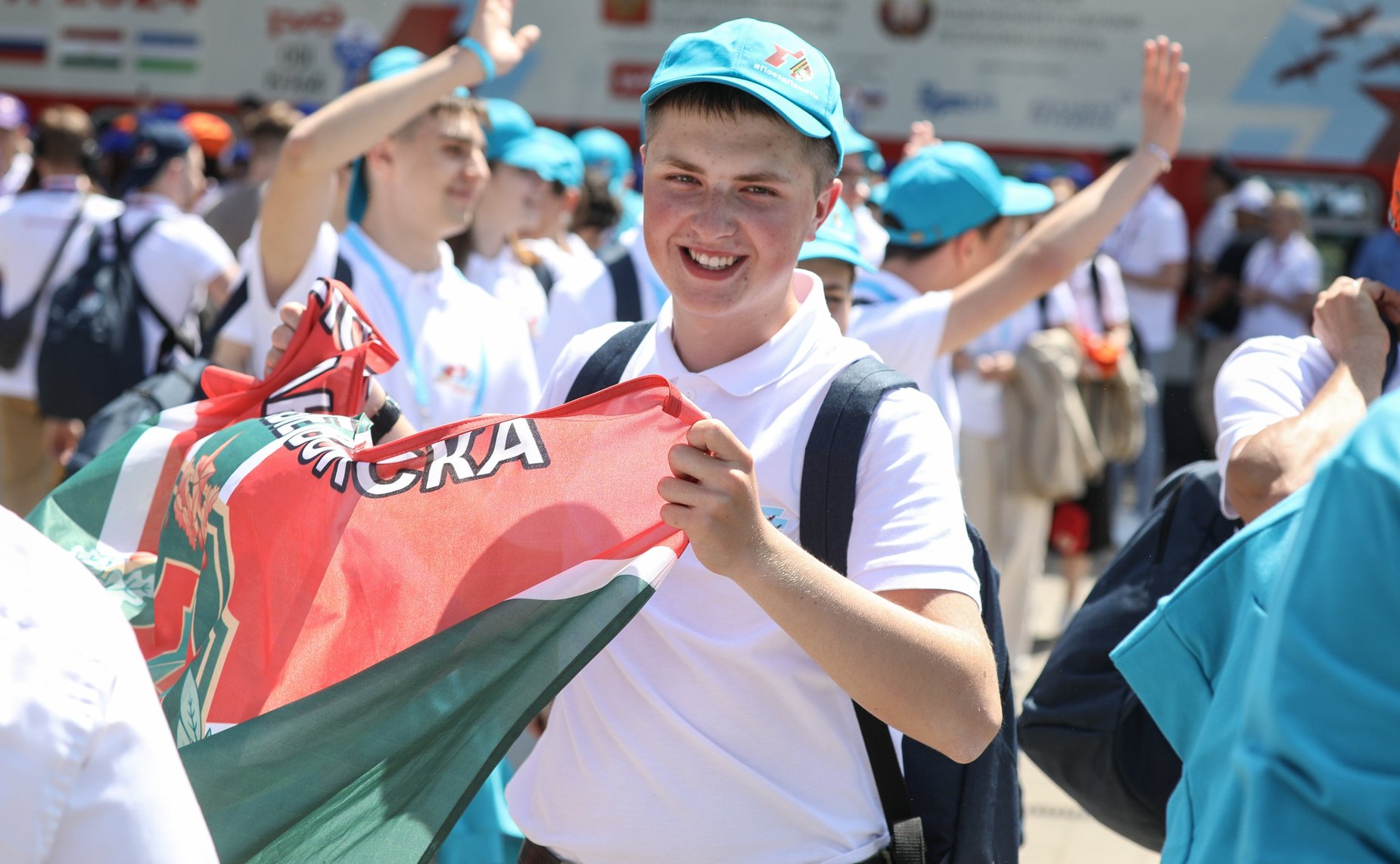 Участники «Поезда Памяти» прибыли в Брест (фото Алексей Бибиков, ИД «Беларусь сегодня»)