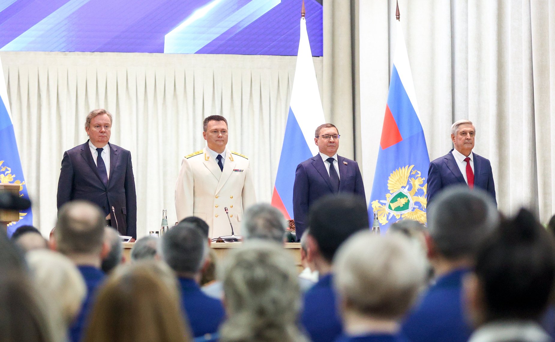 Первый заместитель Председателя Совета Федерации Владимир Якушев принял участие в торжественном заседании, посвященном празднованию Дня работника прокуратуры Российской Федерации