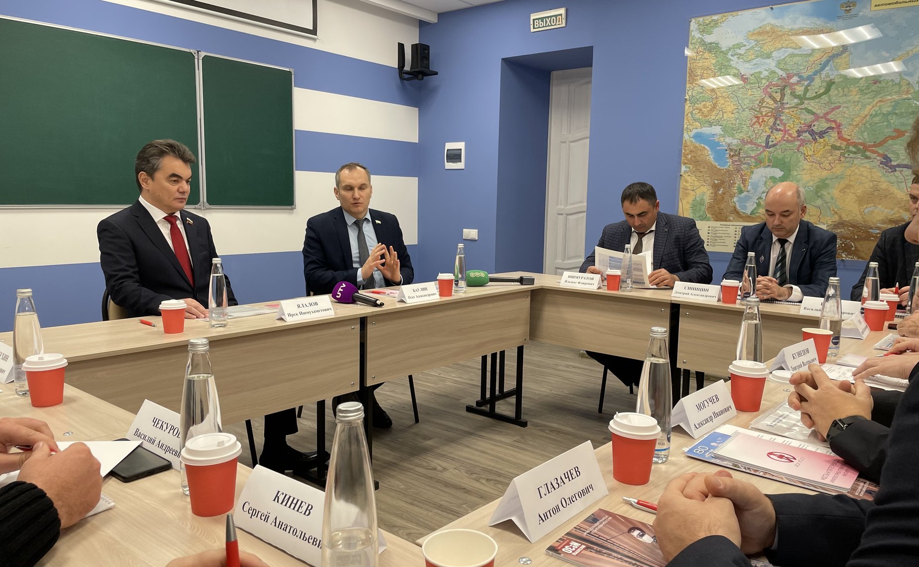 Ирек Ялалов принял участие в открытии новой кафедры «Автомобильные дороги, мосты и транспортные сооружения» в УГНТУ