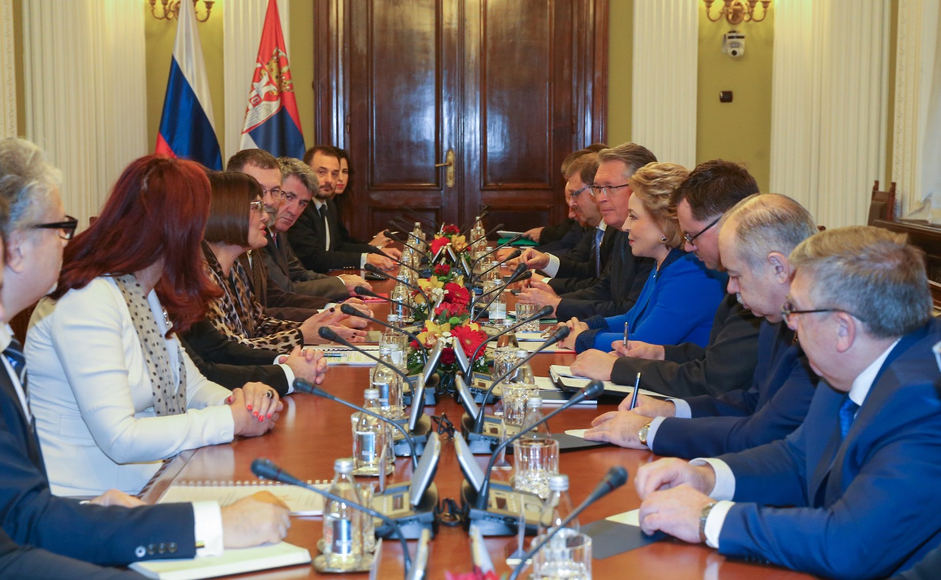 В. Матвиенко провела встречу с Председателем Народной скупщины Республики Сербии Майей Гойкович