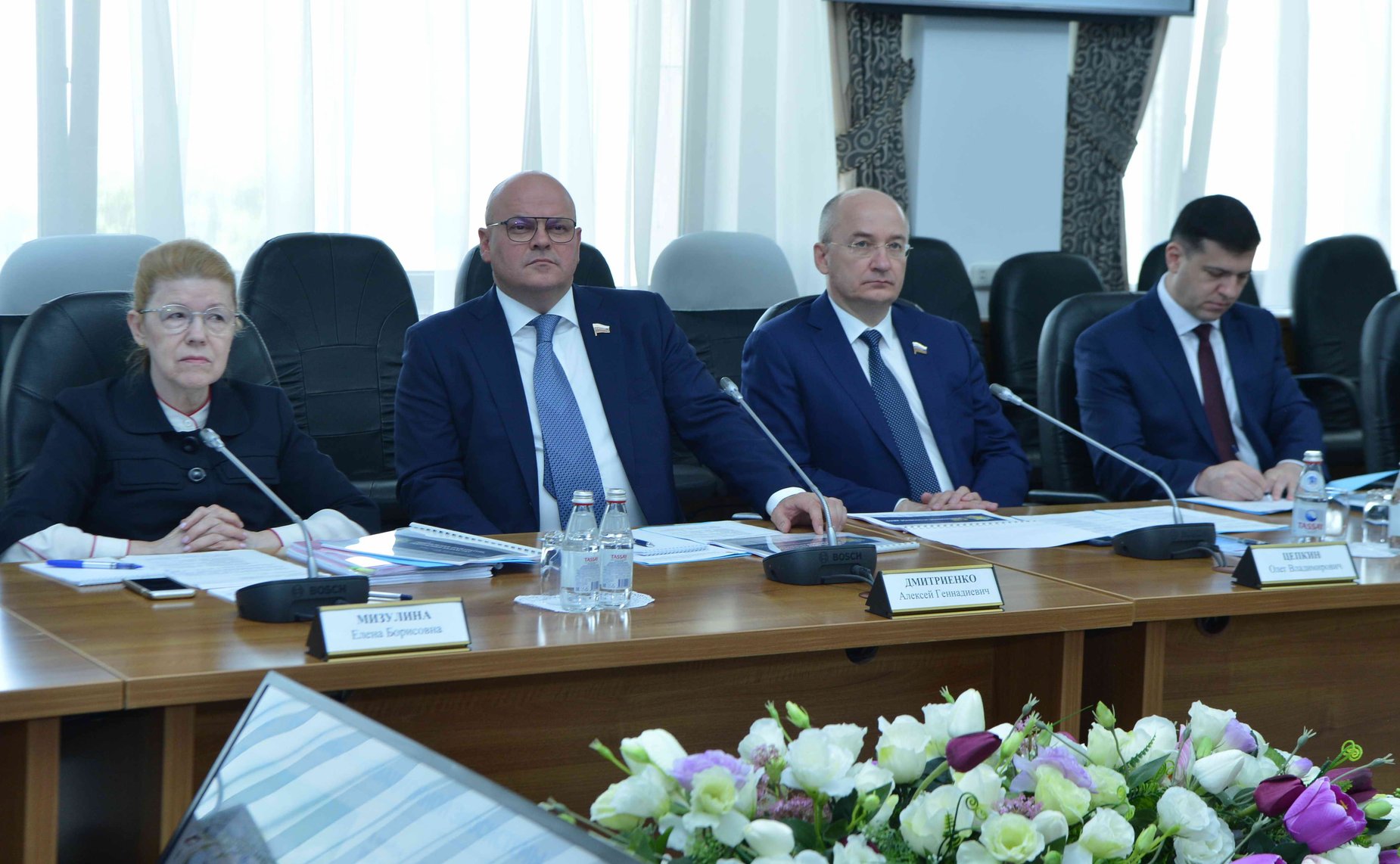 Заседание Комиссии по сотрудничеству между Советом Федерации и Сенатом Парламента Республики Казахстан