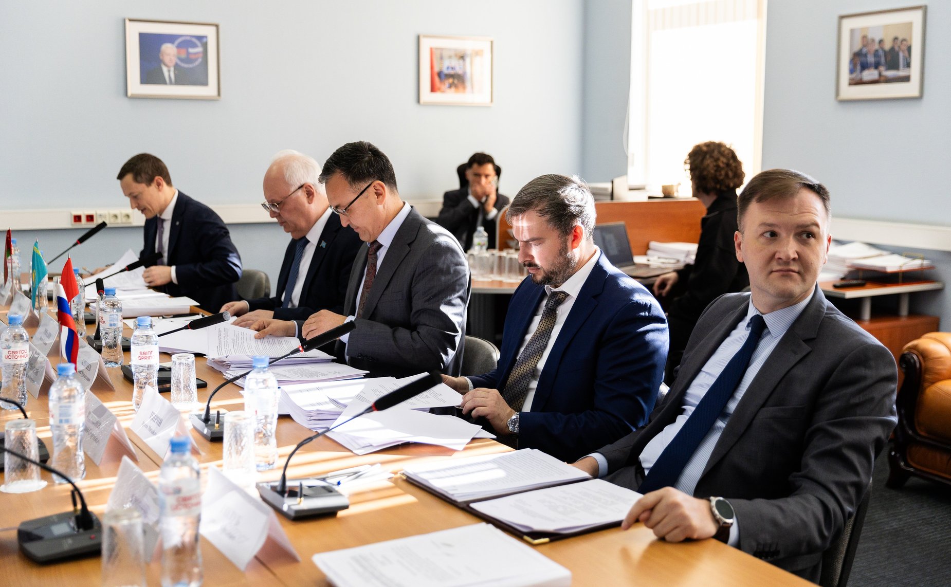 Участие сенаторов Российской Федерации в заседании Постоянной комиссии ПА ОДКБ по политическим вопросам и международному сотрудничеству