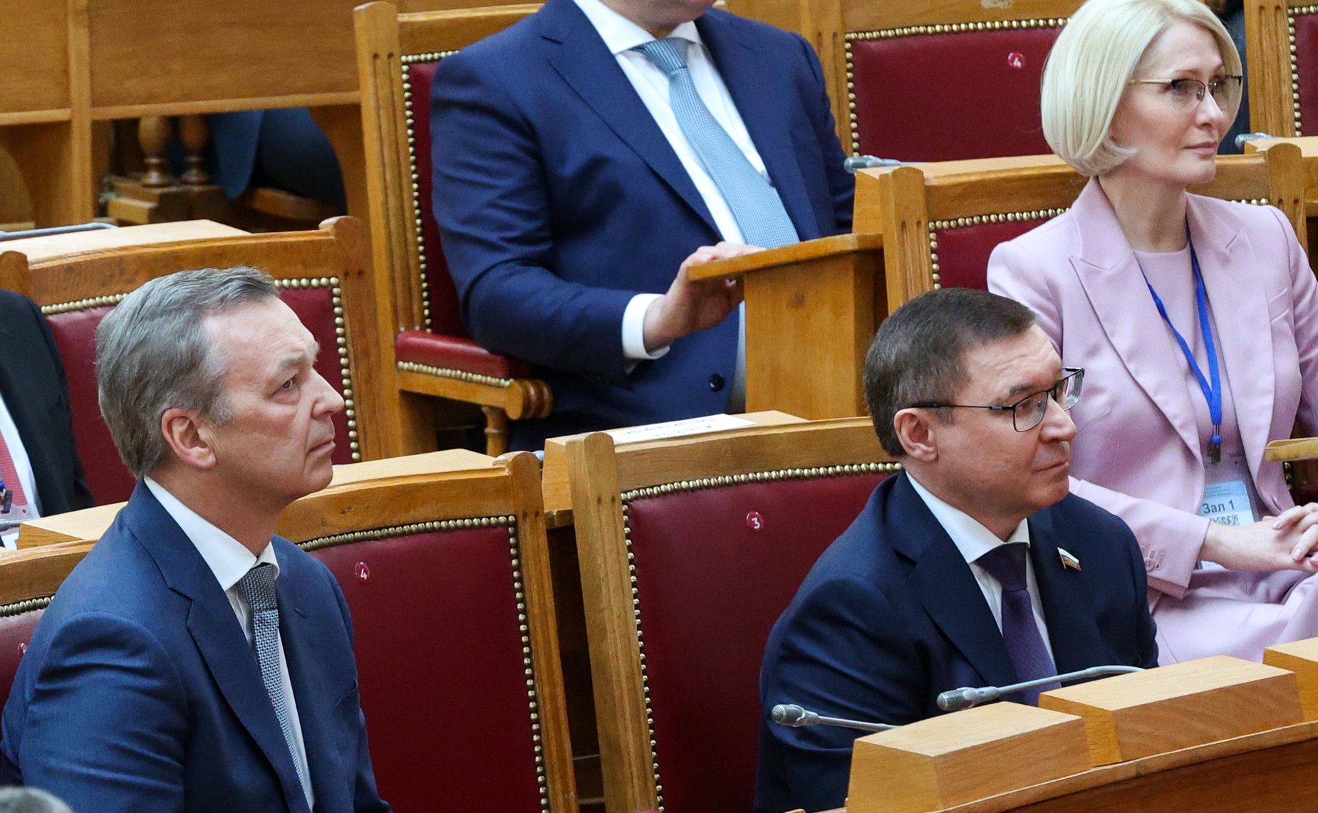 Президент Российской Федерации Владимир Путин встретился с членами Совета законодателей РФ при Федеральном Собрании