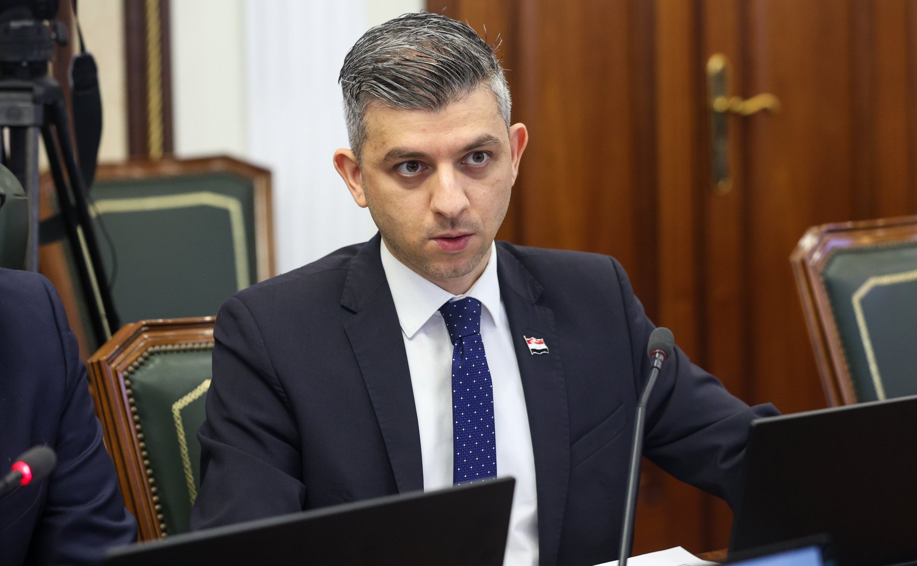 Григорий Карасин принял Чрезвычайного и Полномочного Посла Республики Ирак в Российской Федерации Абдул-Карима Хашима Мустафу