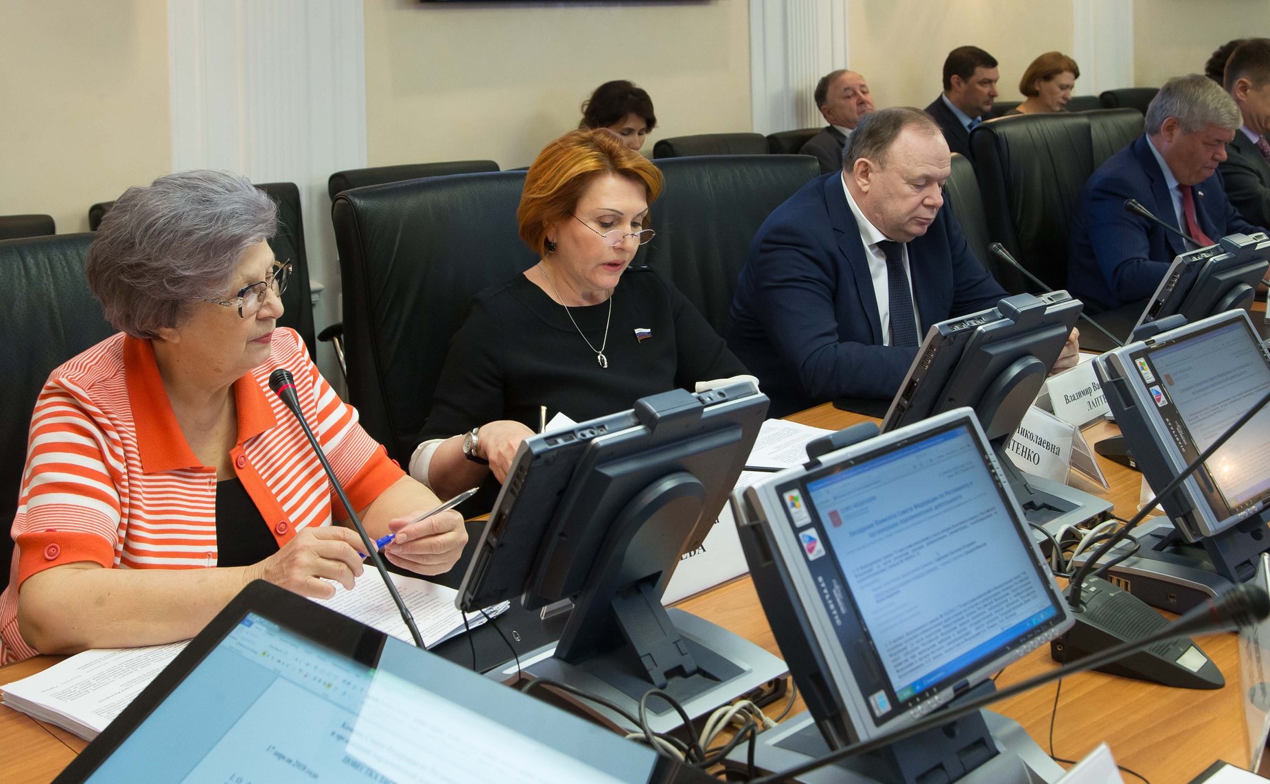 Заседание Комитета Совета Федерации по Регламенту и организации парламентской деятельности