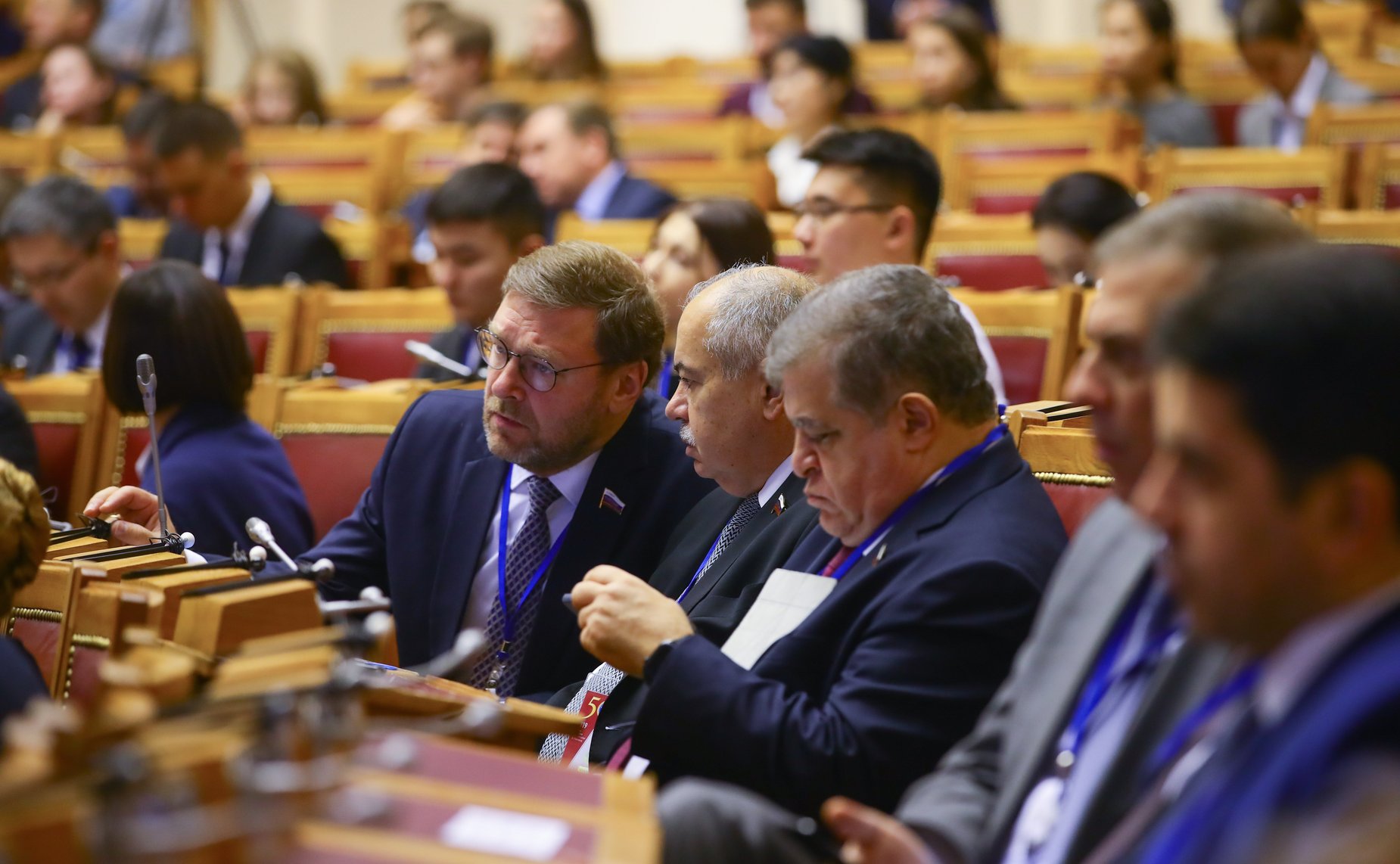 22 ноября 2019 года. Пятидесятое пленарное заседание Межпарламентской ассамблеи государств-участников СНГ