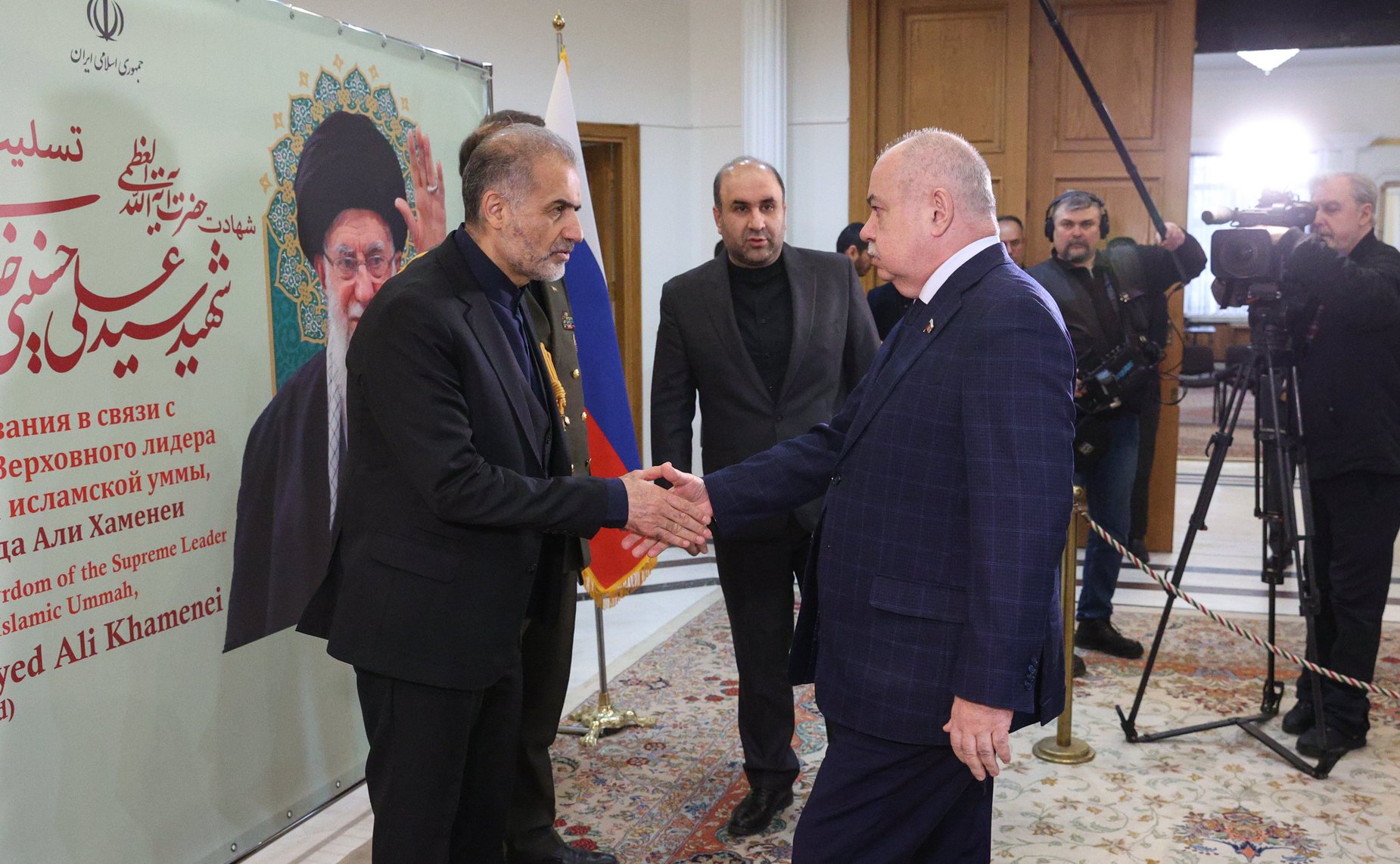 Ильяс Умаханов посетил резиденцию Посла Исламской Республики Иран в Москве