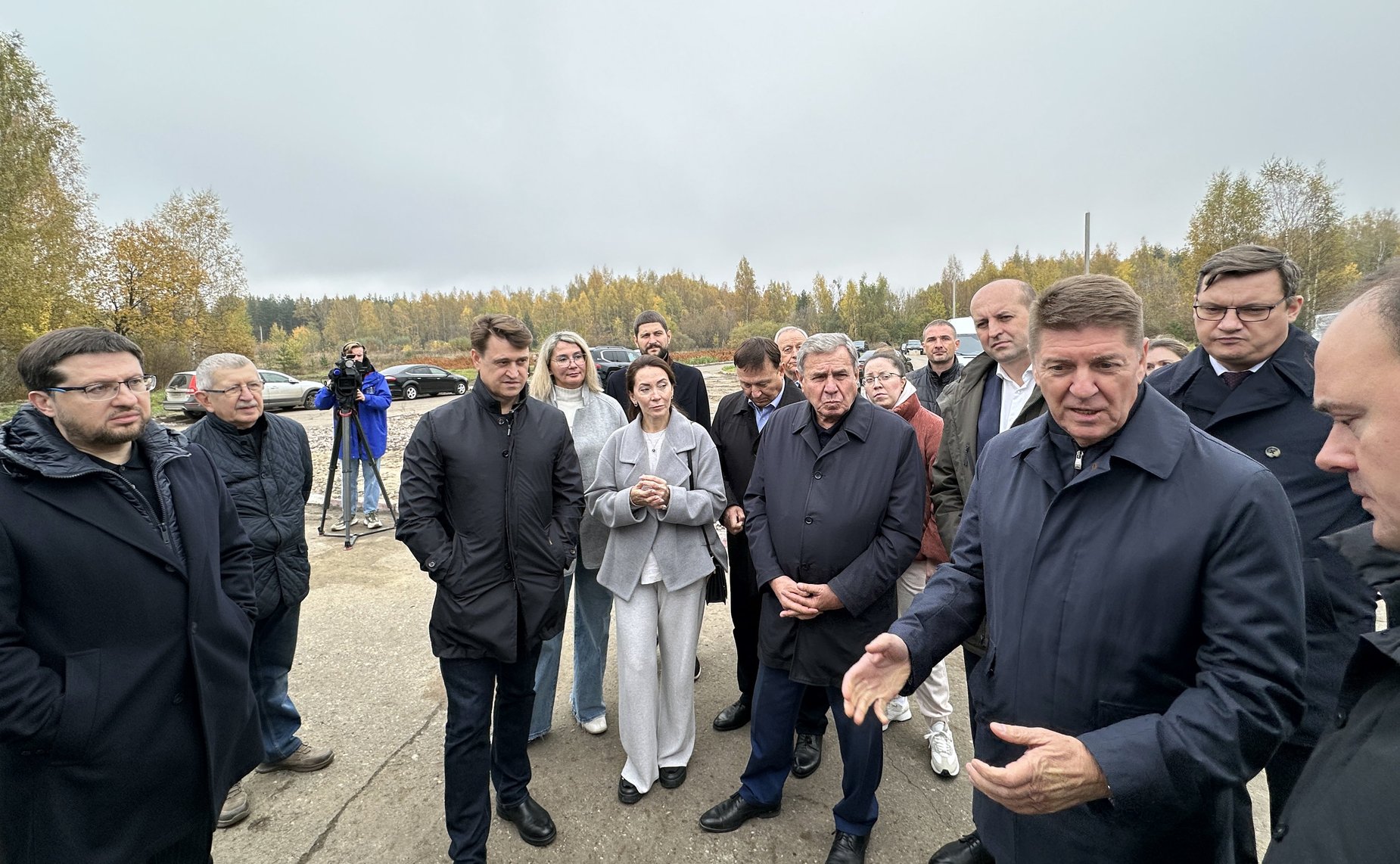 Сенаторы осмотрели площадки, отведенные под реализацию проектов комплексного развития территории и Церковь Иоанна Предтечи в Толчкове