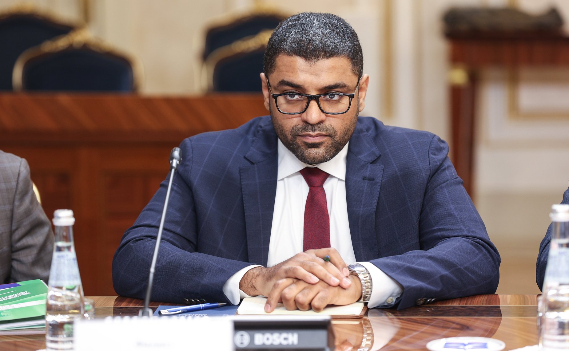 Встреча руководителя группы по сотрудничеству СФ с Консультативным советом Королевства Саудовская Аравия Белана Хамчиева с Чрезвычайным и Полномочным Послом Королевства Саудовская Аравия в Йеменской Республике