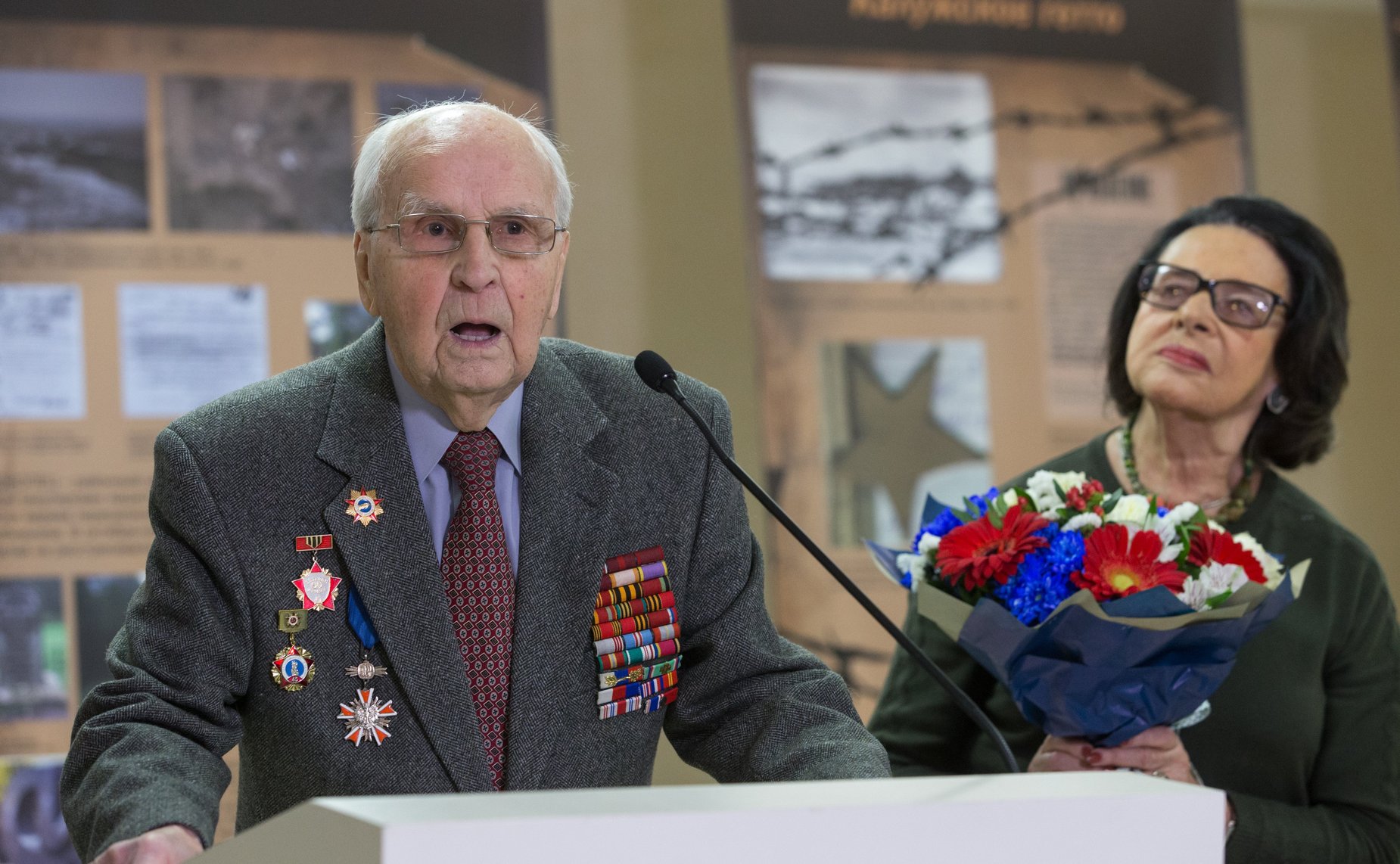 Открытие выставки «Холокост: уничтожение, освобождение, спасение»