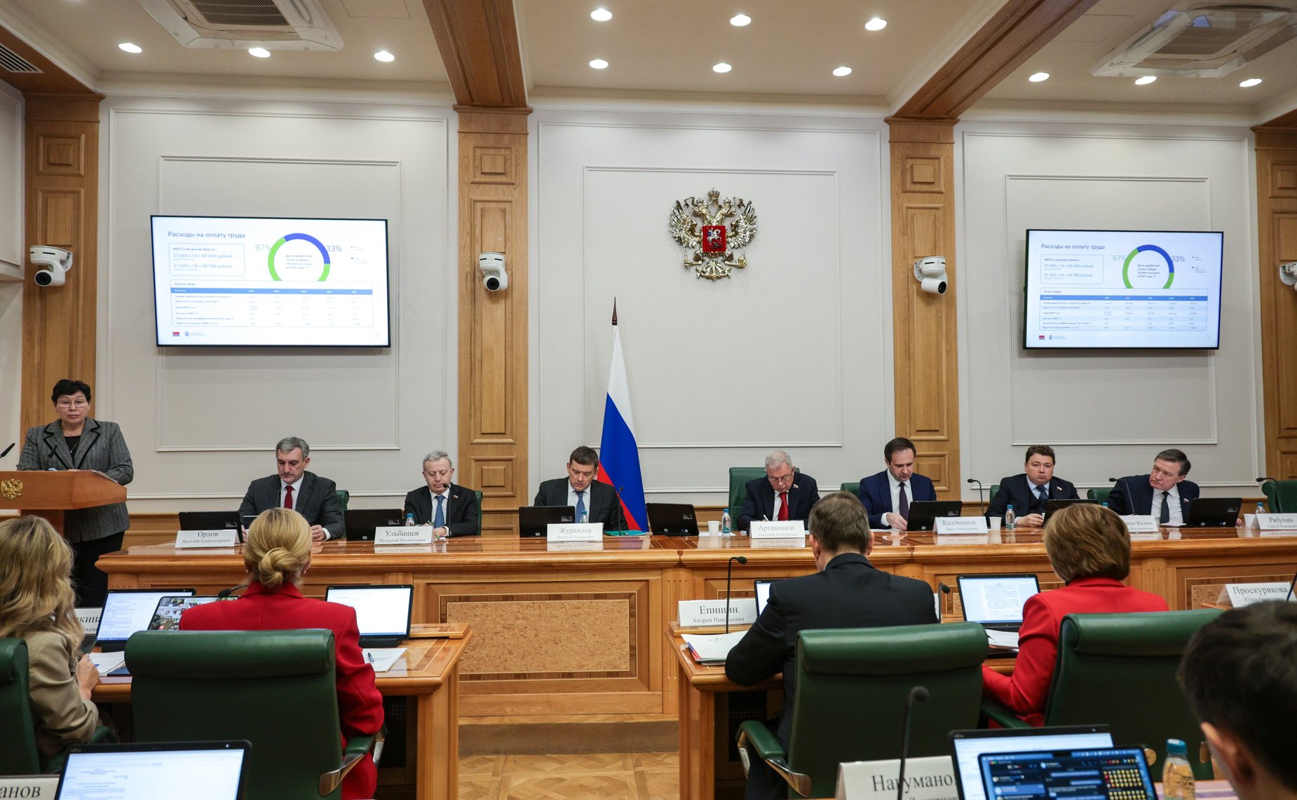 Расширенное заседание Комитета Совета Федерации по бюджету и финансовым рынкам на тему «Актуальные вопросы обеспечения сбалансированности бюджетов субъектов РФ»