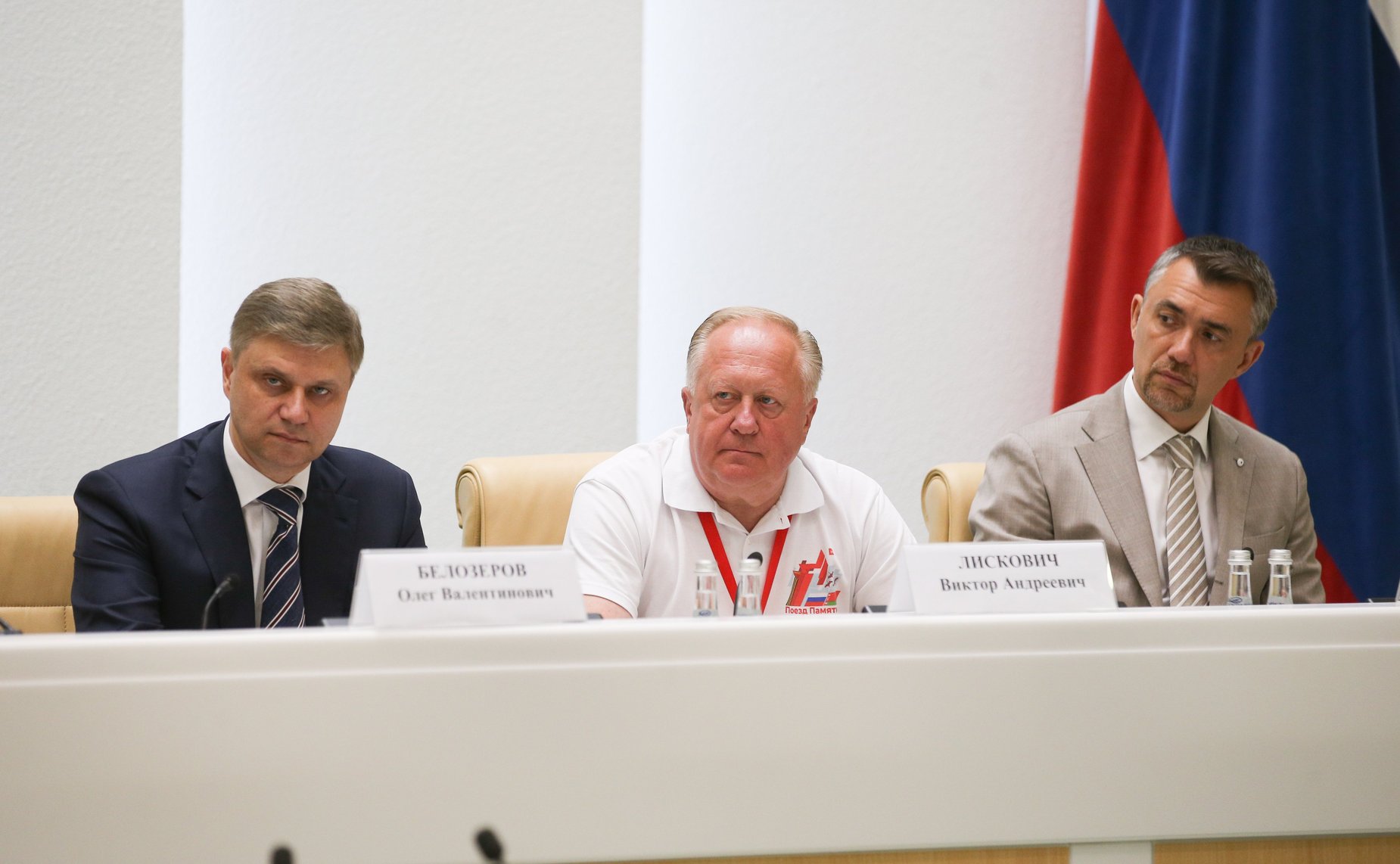 Встреча Председателя СФ Валентины Матвиенко с участниками российско-белорусского военно-патриотического проекта «Поезд Памяти»