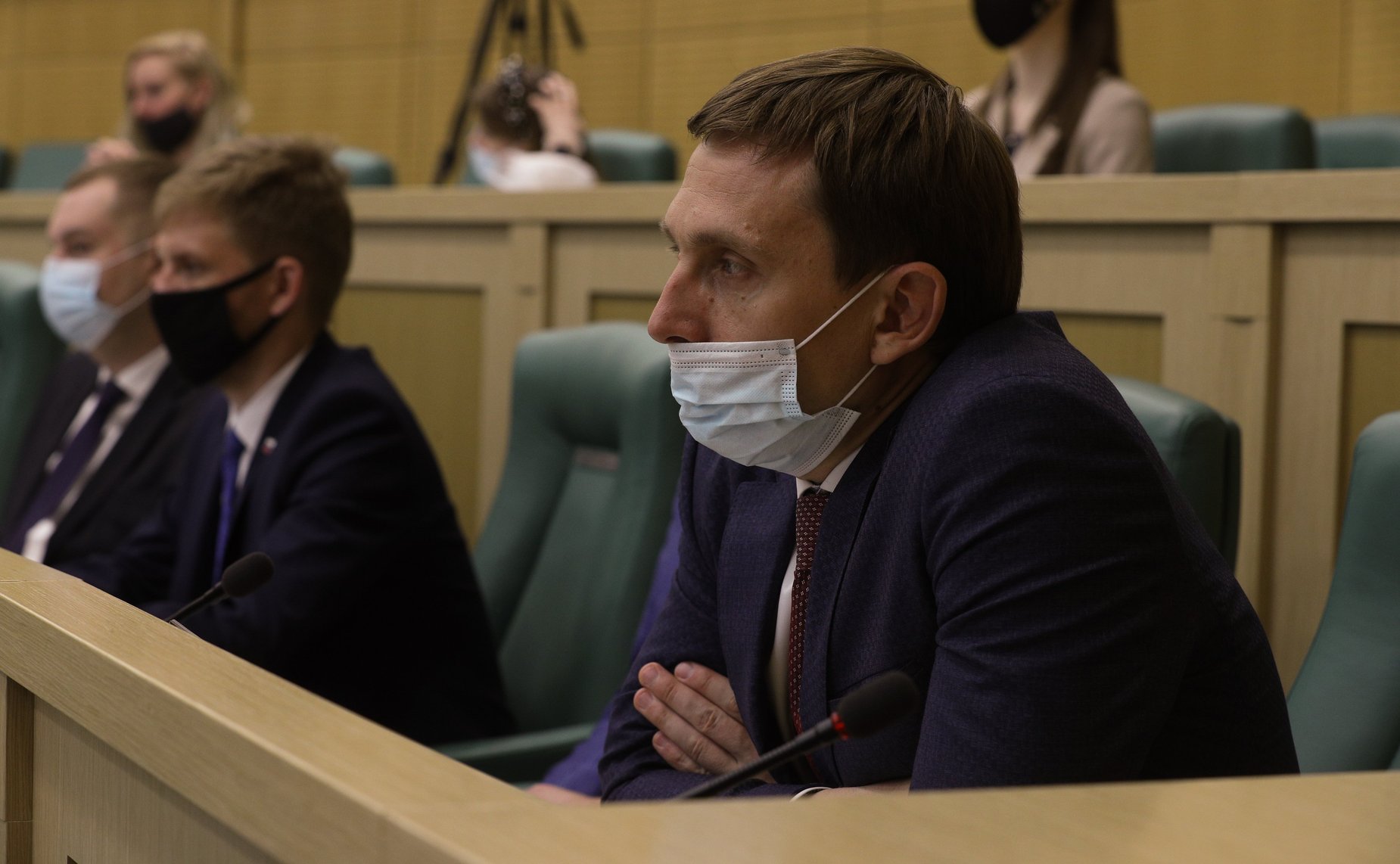 Заседание Палаты молодых законодателей при Совете Федерации