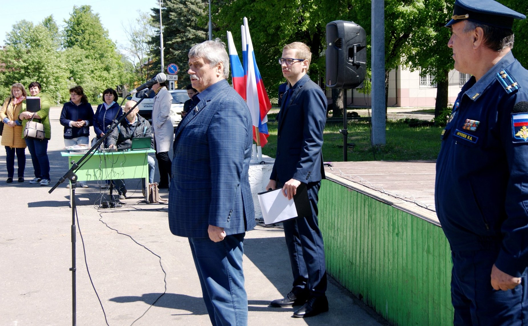 Михаил Козлов принял участие в открытии военно-спортивной игры «Зарница-Победа»