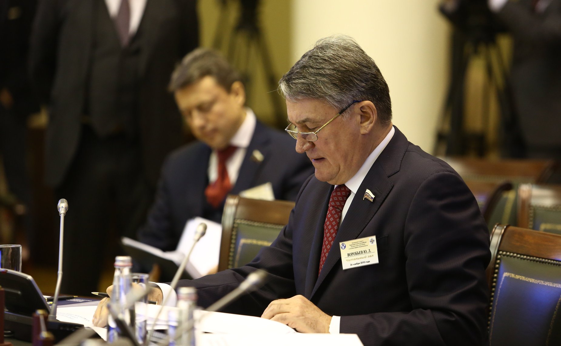 Ю. Воробьев на заседании ПА ОДКБ