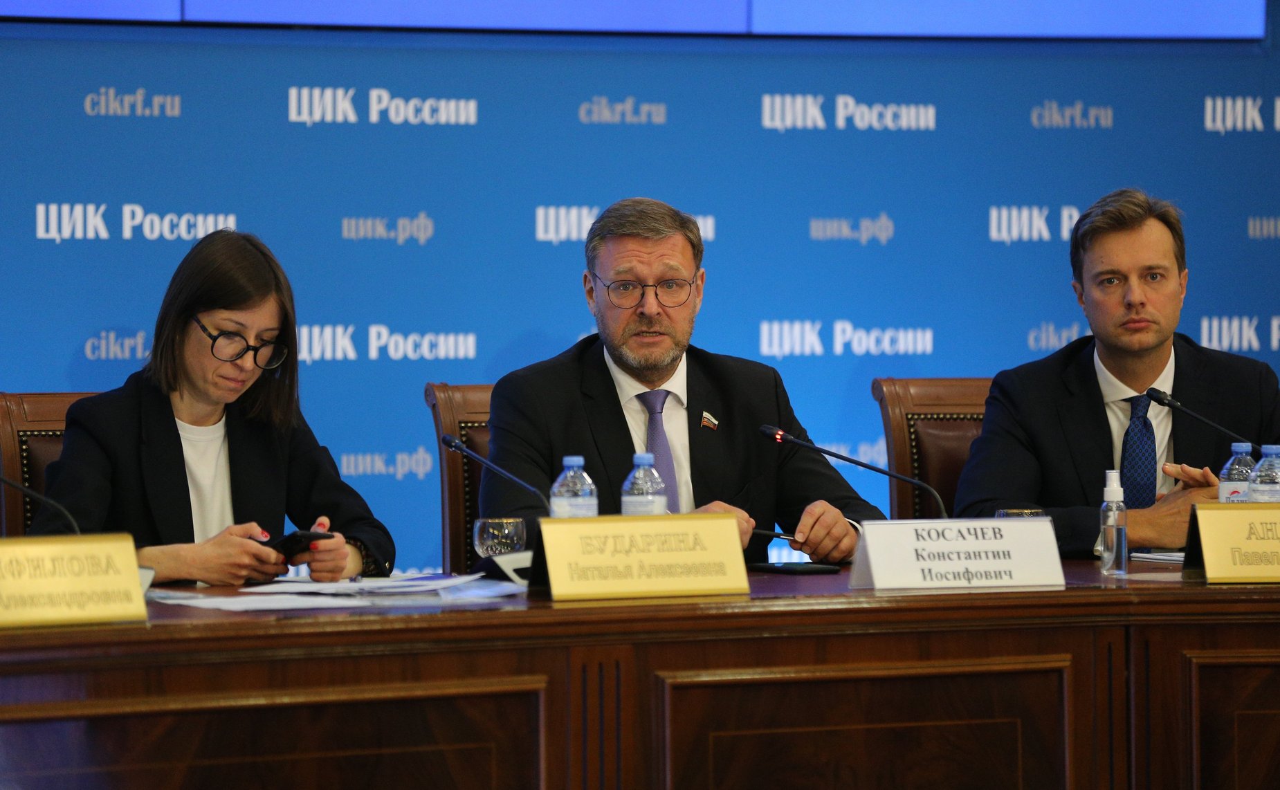 Константин Косачев выступил на заседании Центральной избирательной комиссии России