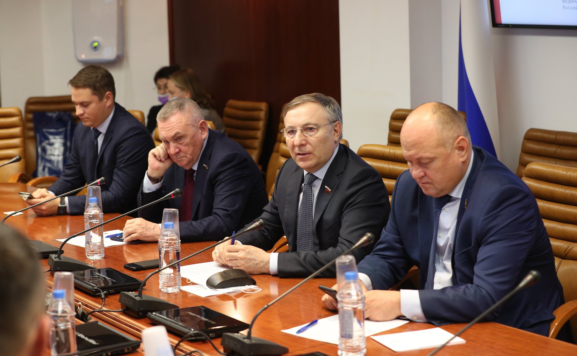 Встреча молодых законодателей Краснодарского края с сенаторами РФ