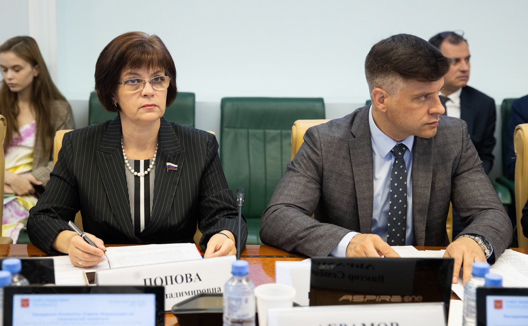 Елена Попова и Юрий Архаров