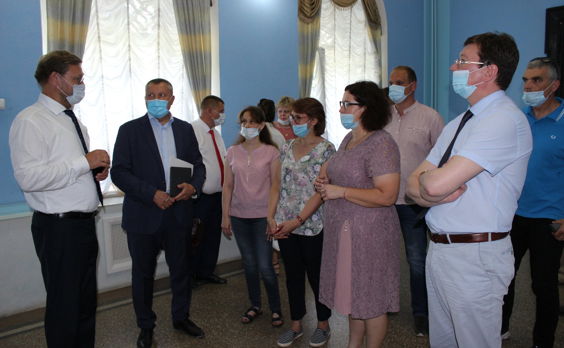 Константин Косачев и члены Правительства Республики Марий Эл приняли участие в совещании по вопросам проведения комплексного обследования и реставрационных работ замка Шереметева