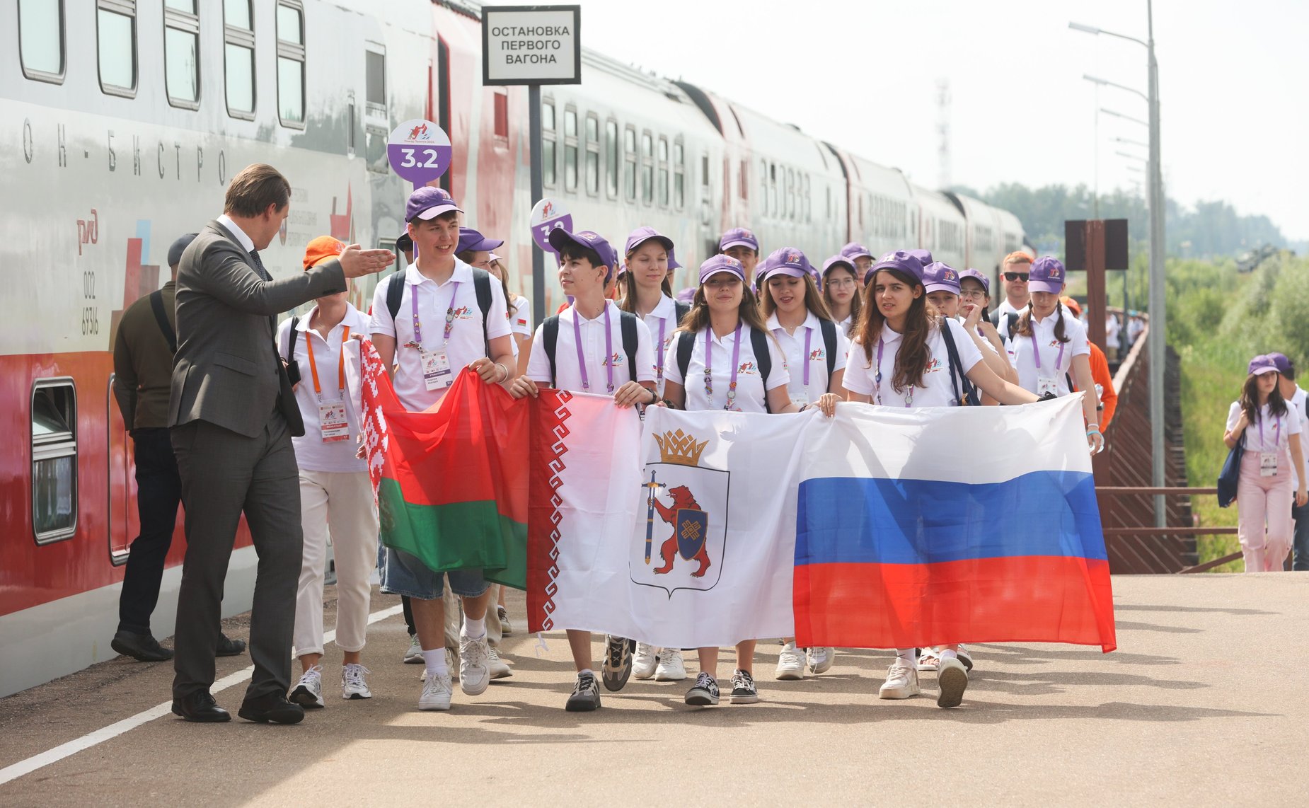 Валентина Матвиенко встретилась с участниками культурно-образовательного проекта «Поезд Памяти»
