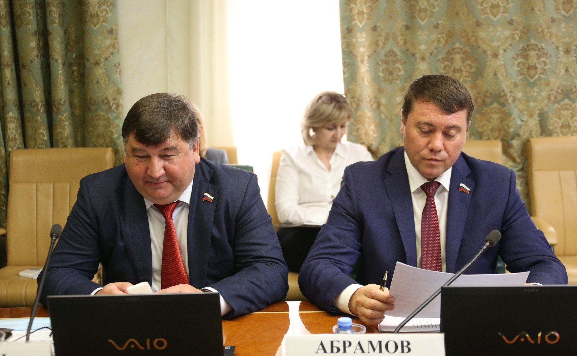 Ленар Сафин и Иван Абрамов