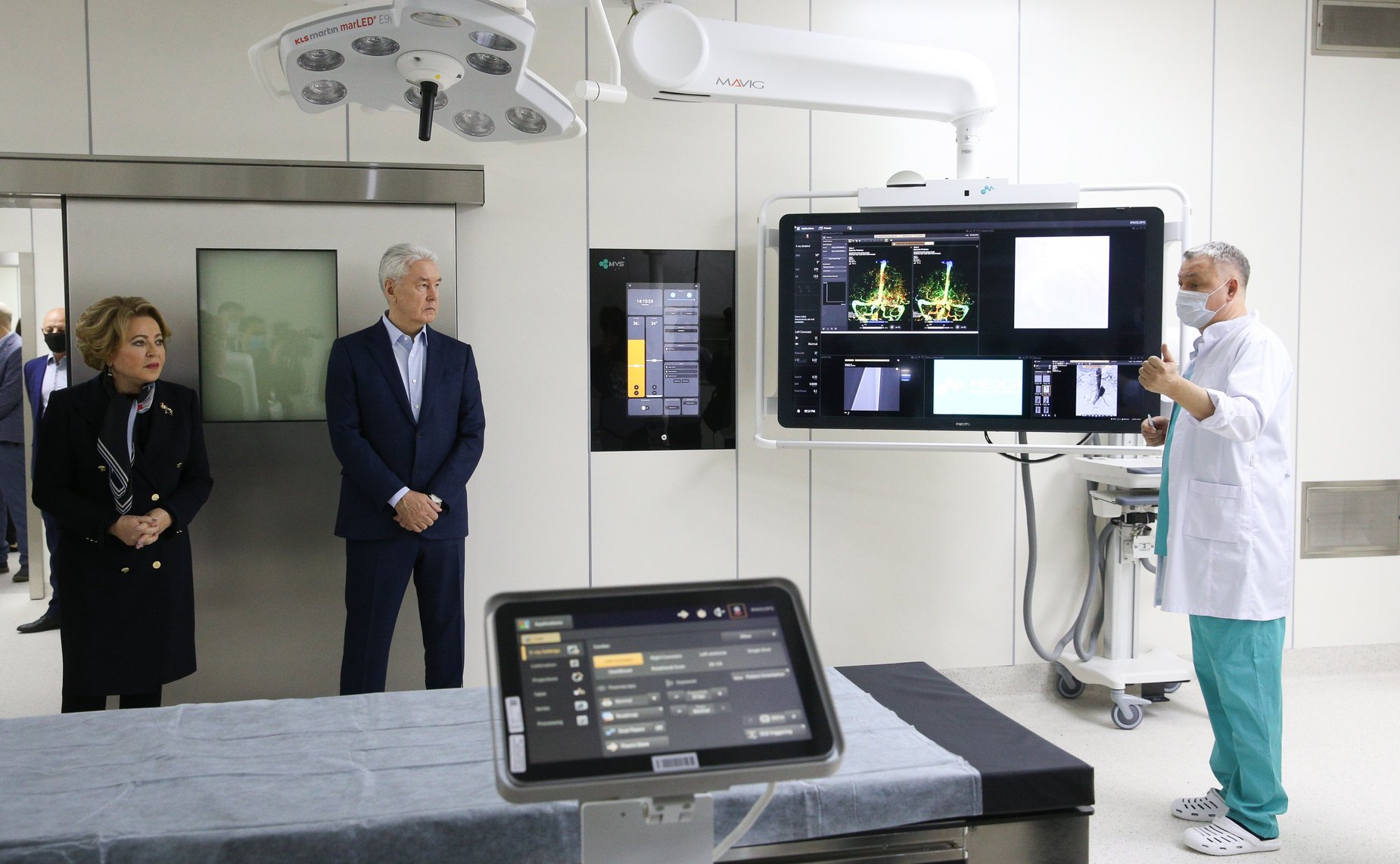 Председатель Совета Федерации Валентина Матвиенко приняла участие в открытии многофункционального медицинского центра в Москве