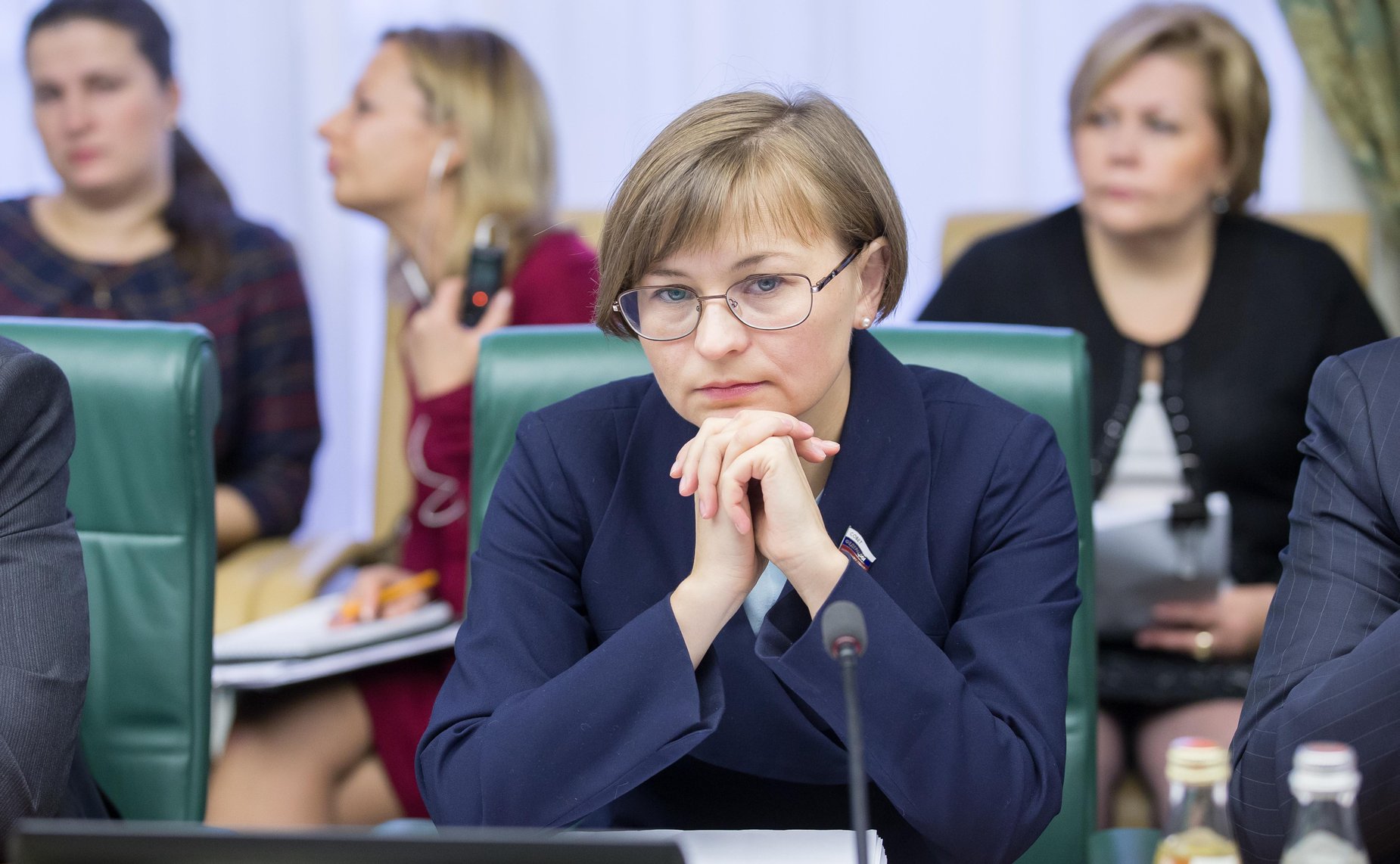 Л. Бокова Заседание Комитета Совета Федерации по экономической политике