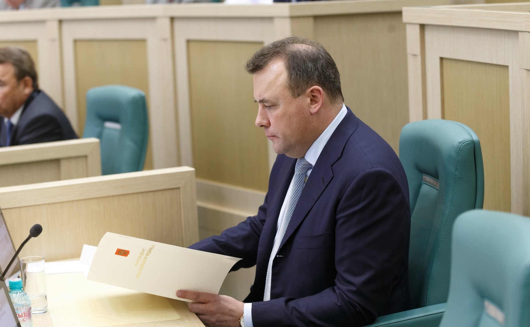 Полномочный представитель Президента России в Совете Федерации А. Муравьев