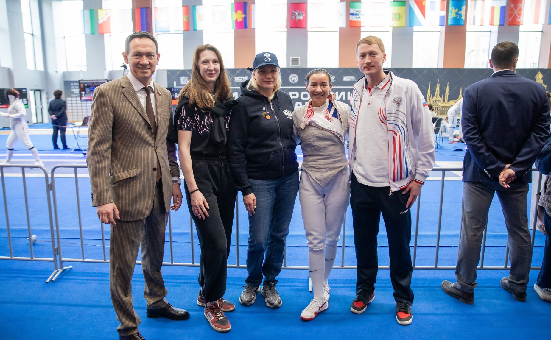 Сенаторы посетили Центр фехтования