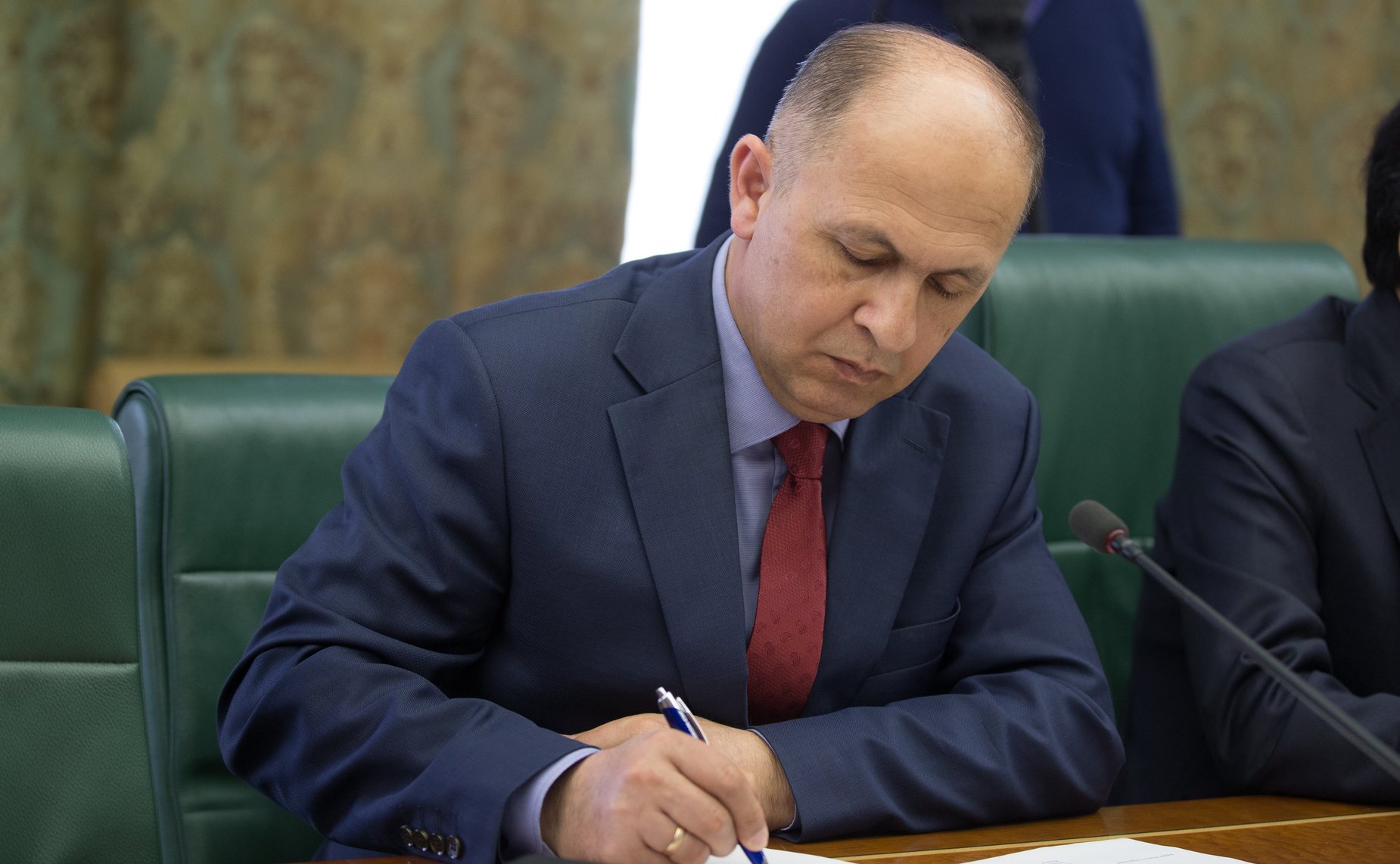 Встреча Д. Мезенцева с Послом Таджикистана