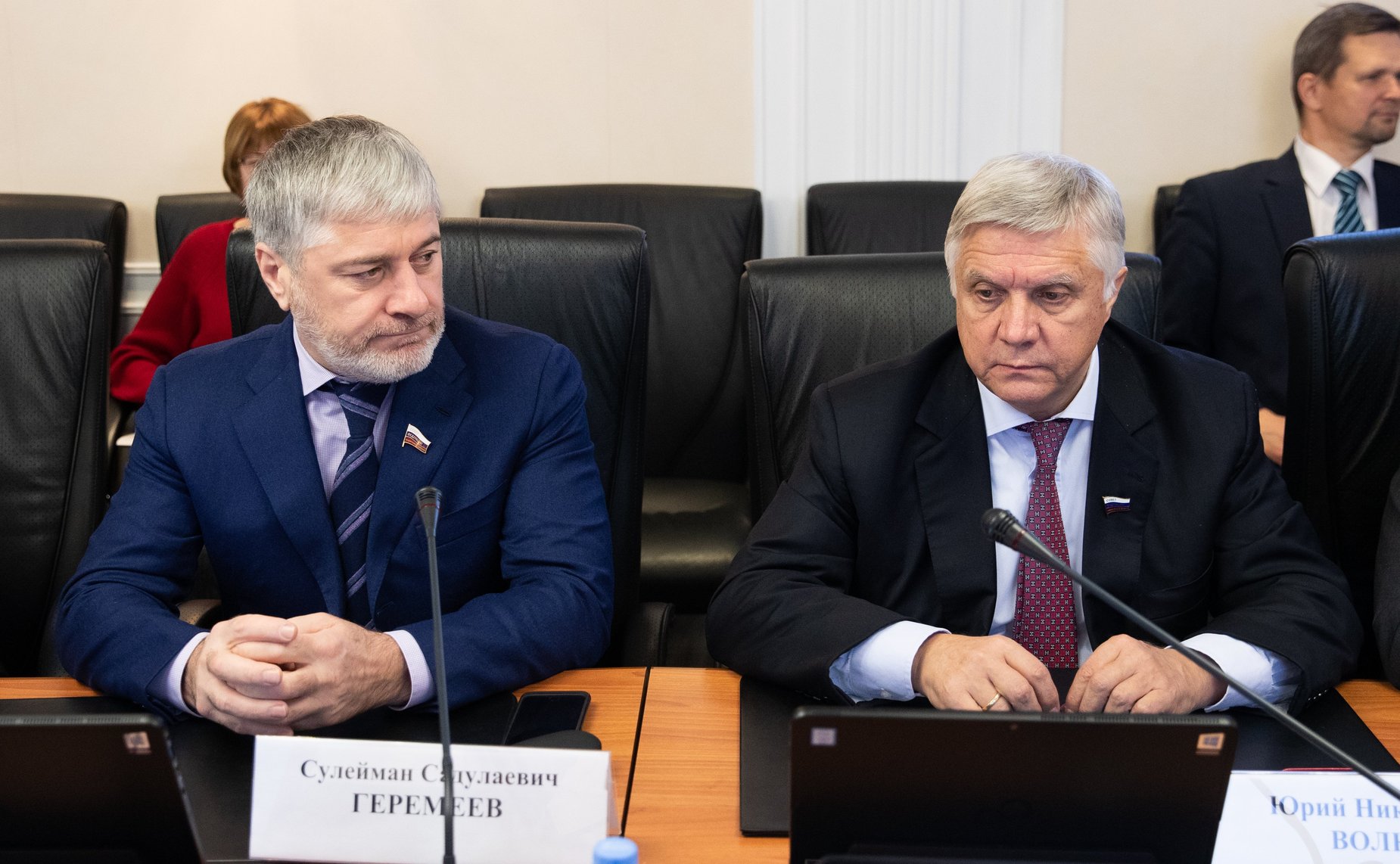 Сулейман Геремеев и Юрий Волков