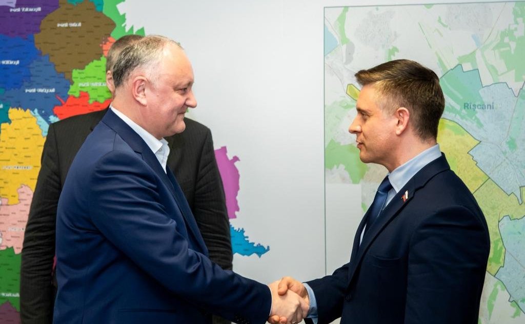 Встречи сенаторов РФ с лидерами ряда фракций Парламента Республики Молдова