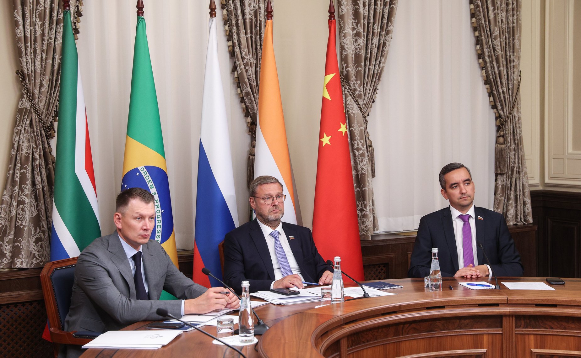 Участие делегации СФ во главе с заместителем Председателя СФ Константином Косачевым в девятом Парламентском форуме БРИКС