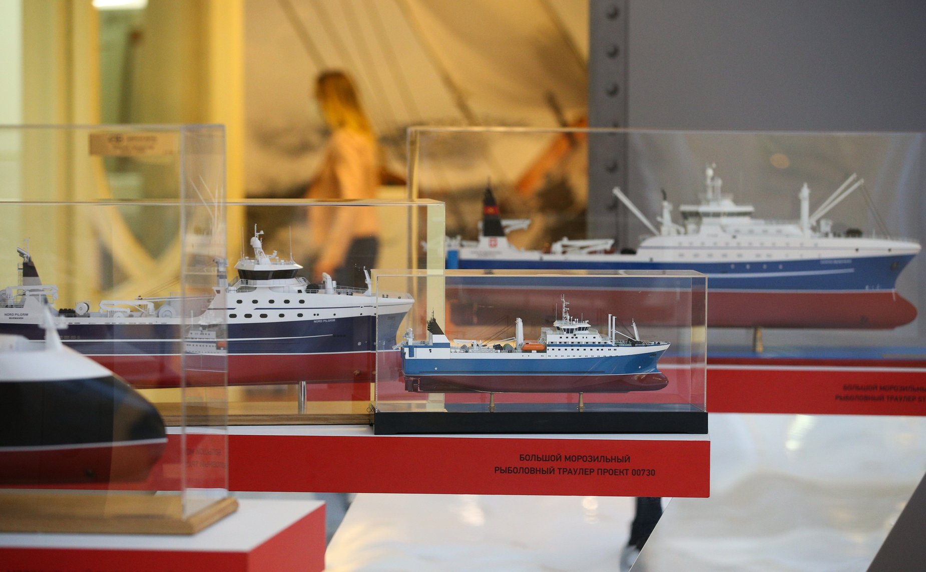 Выставка в Совете Федерации экспонатов Объединенной судостроительной корпорации