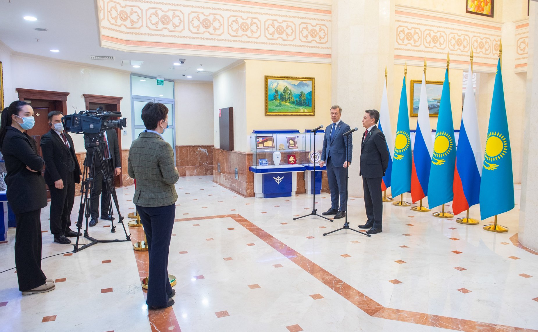 Участие делегации СФ в 18-м заседании Комиссии по сотрудничеству между Советом Федерации и Сенатом Парламента Республики Казахстан