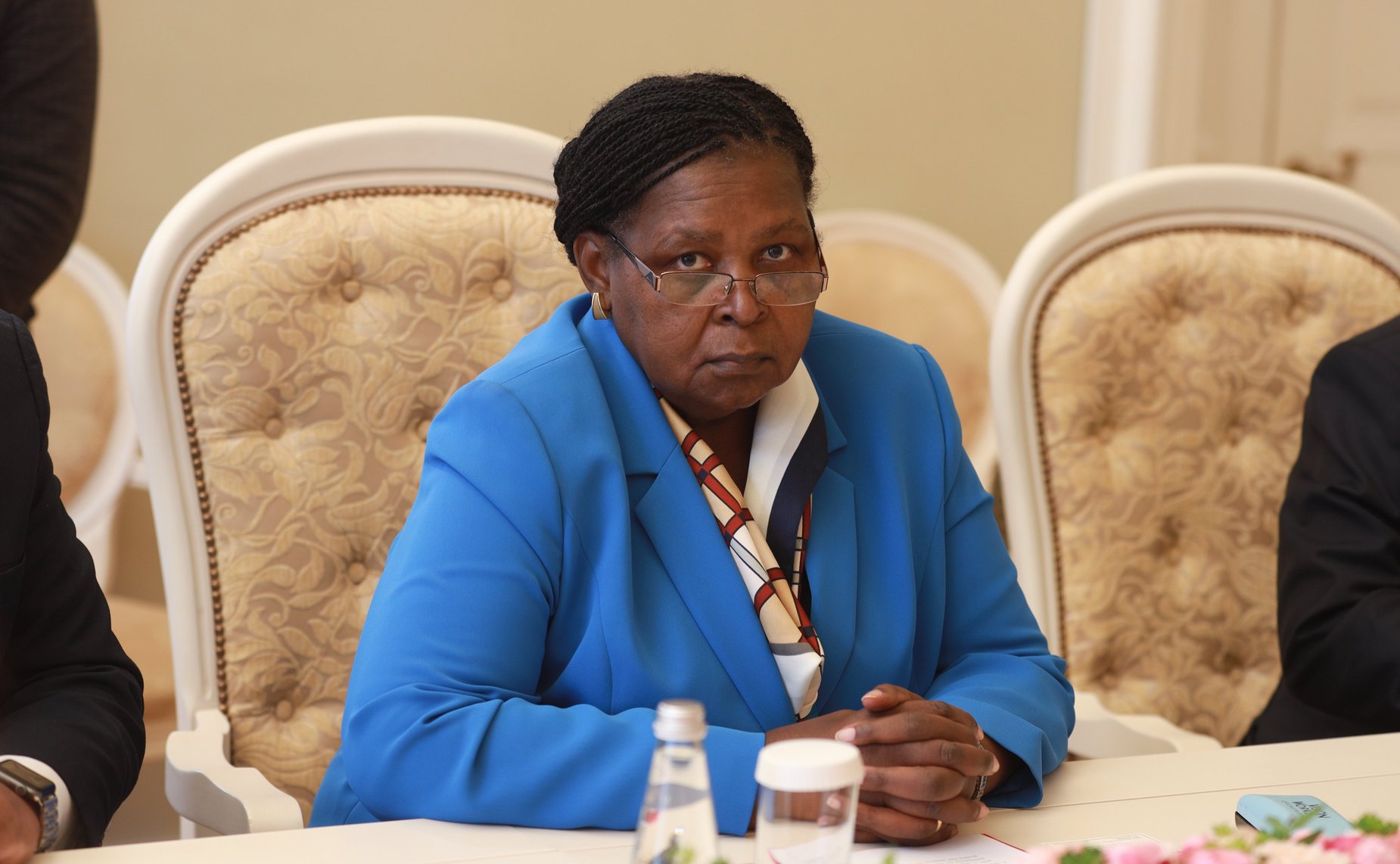 Встреча Валентины Матвиенко с Председателем Ассамблеи Республики Мозамбик