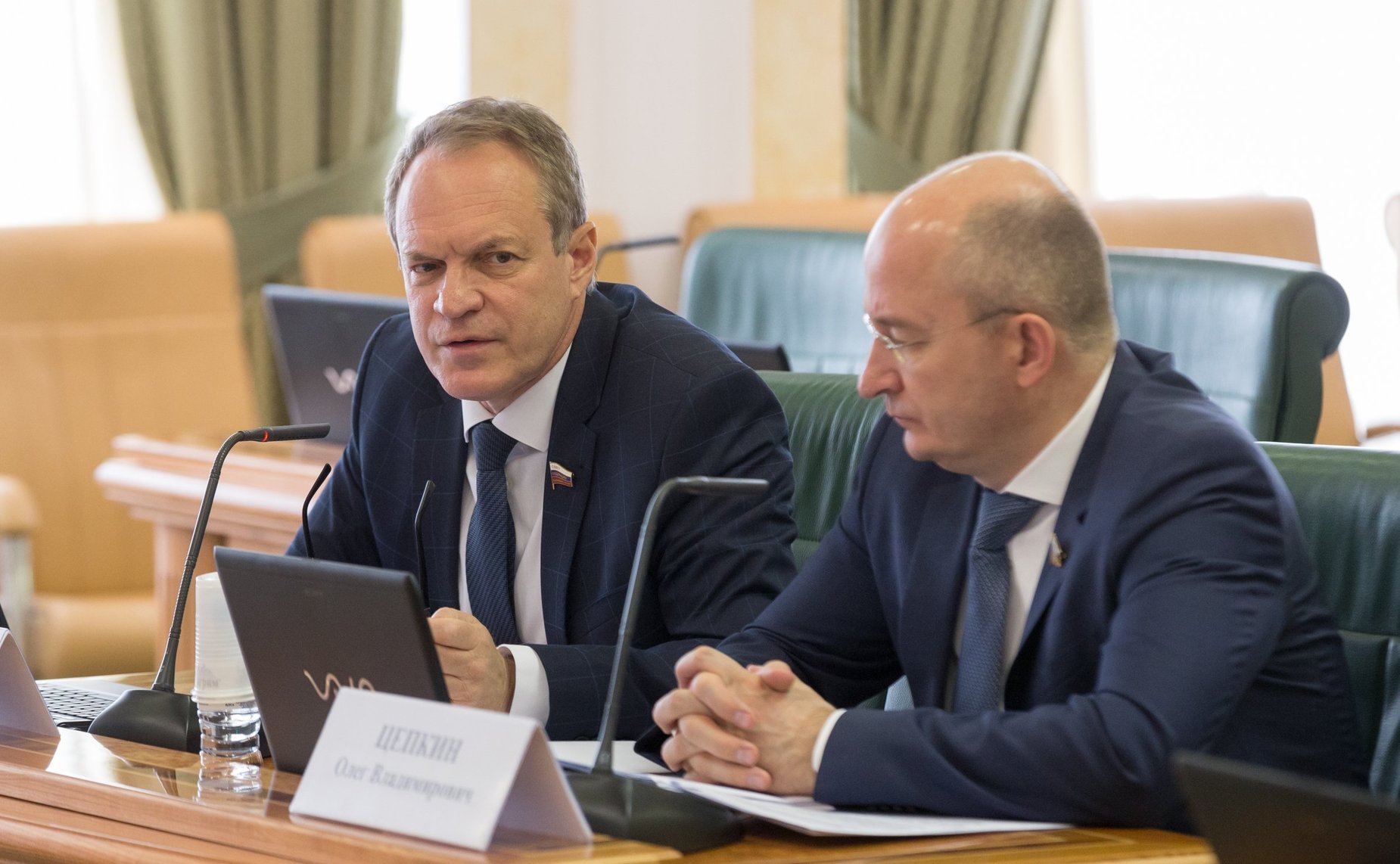 А. Башкин и О. Цепкин