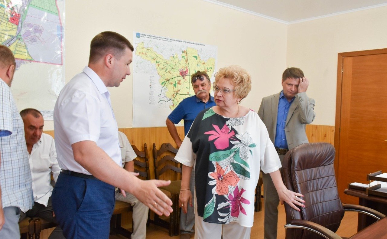 Оксана Хлякина в ходе работы в регионе посетила Лебедянский район Липецкой области