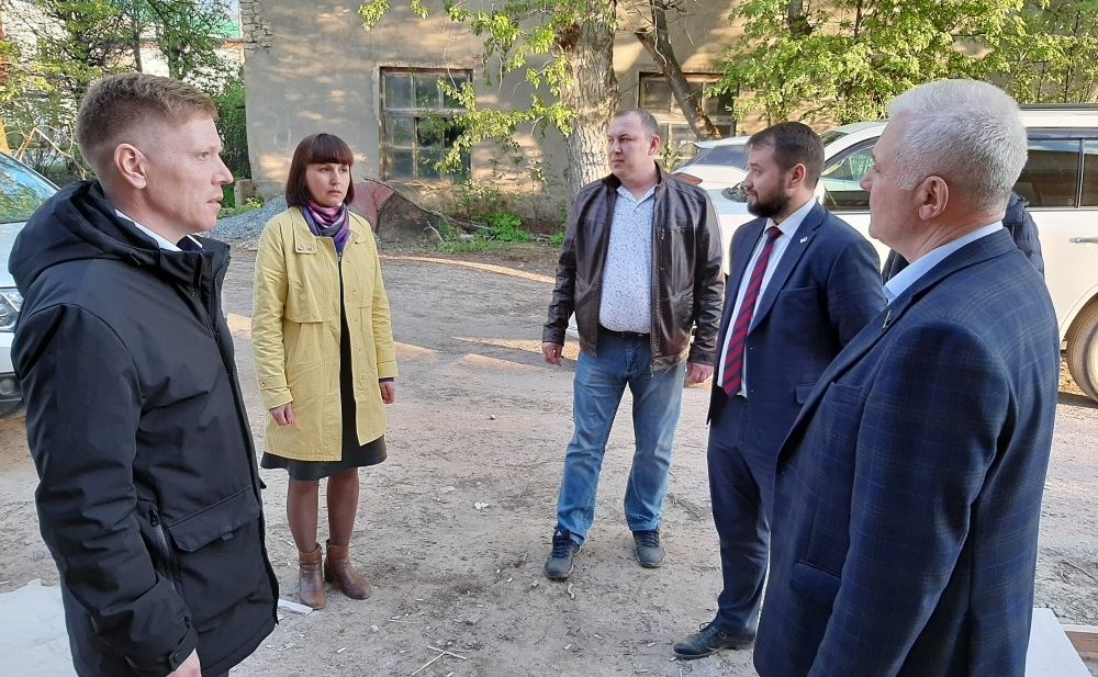 Сергей Мартынов во время работы в регионе ознакомился с ходом модернизации школы-интерната, расположенной в поселке Новый Торъял