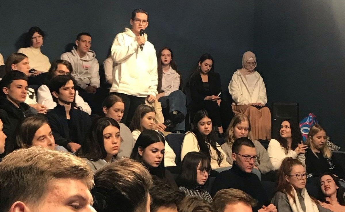 Александр Терентьев в рамках поездки в регион встретился со студентами юридического факультета и Института вычислительной математики и информационных технологий Казанского федерального университета