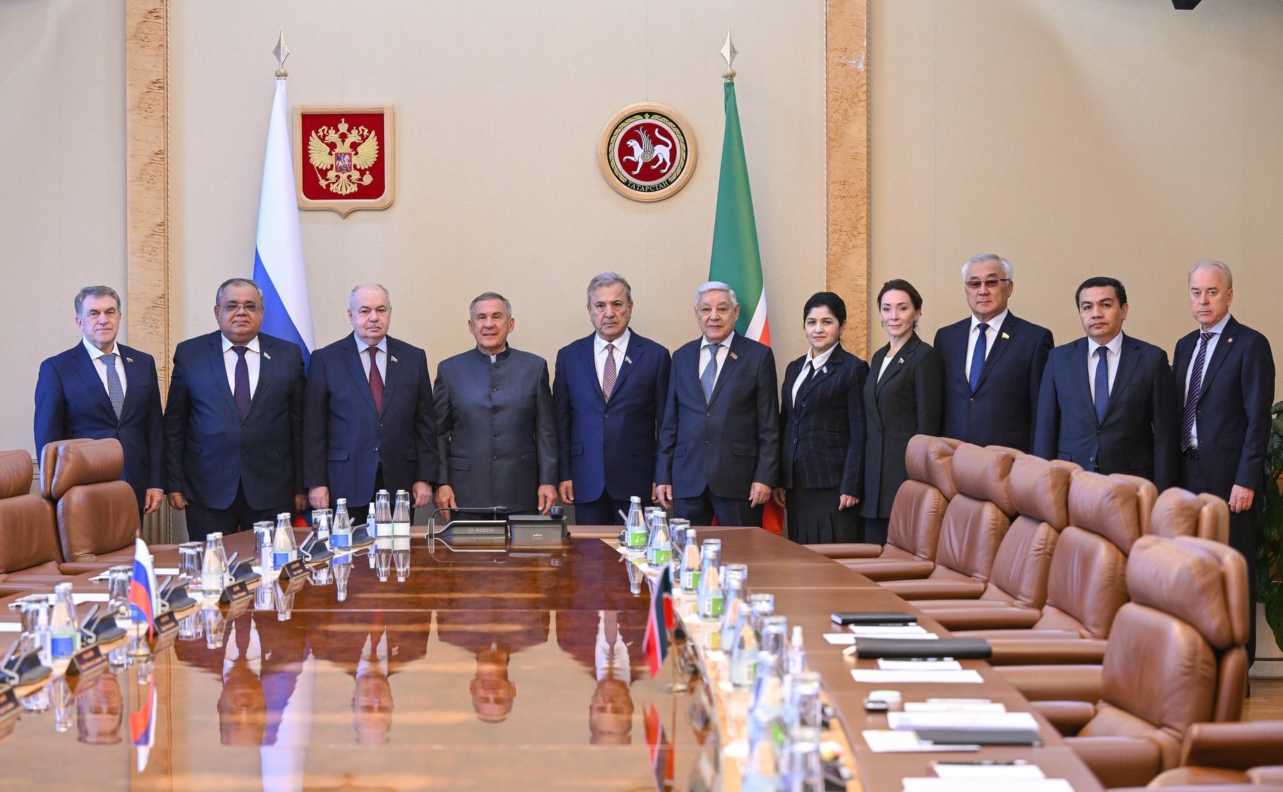 Встреча сенаторов с Раисом Республики Татарстан Рустамом Миннихановым