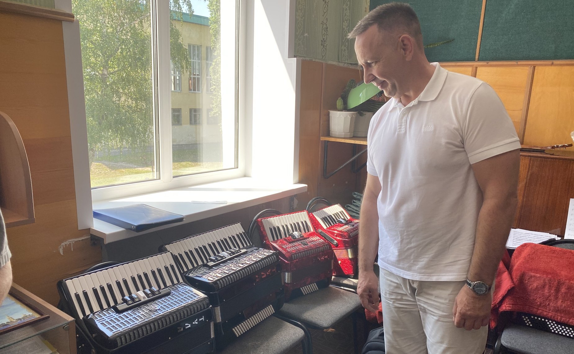 Олег Алексеев в ходе работы в регионе посетил Лысогорский, Калининский и Самойловский районы